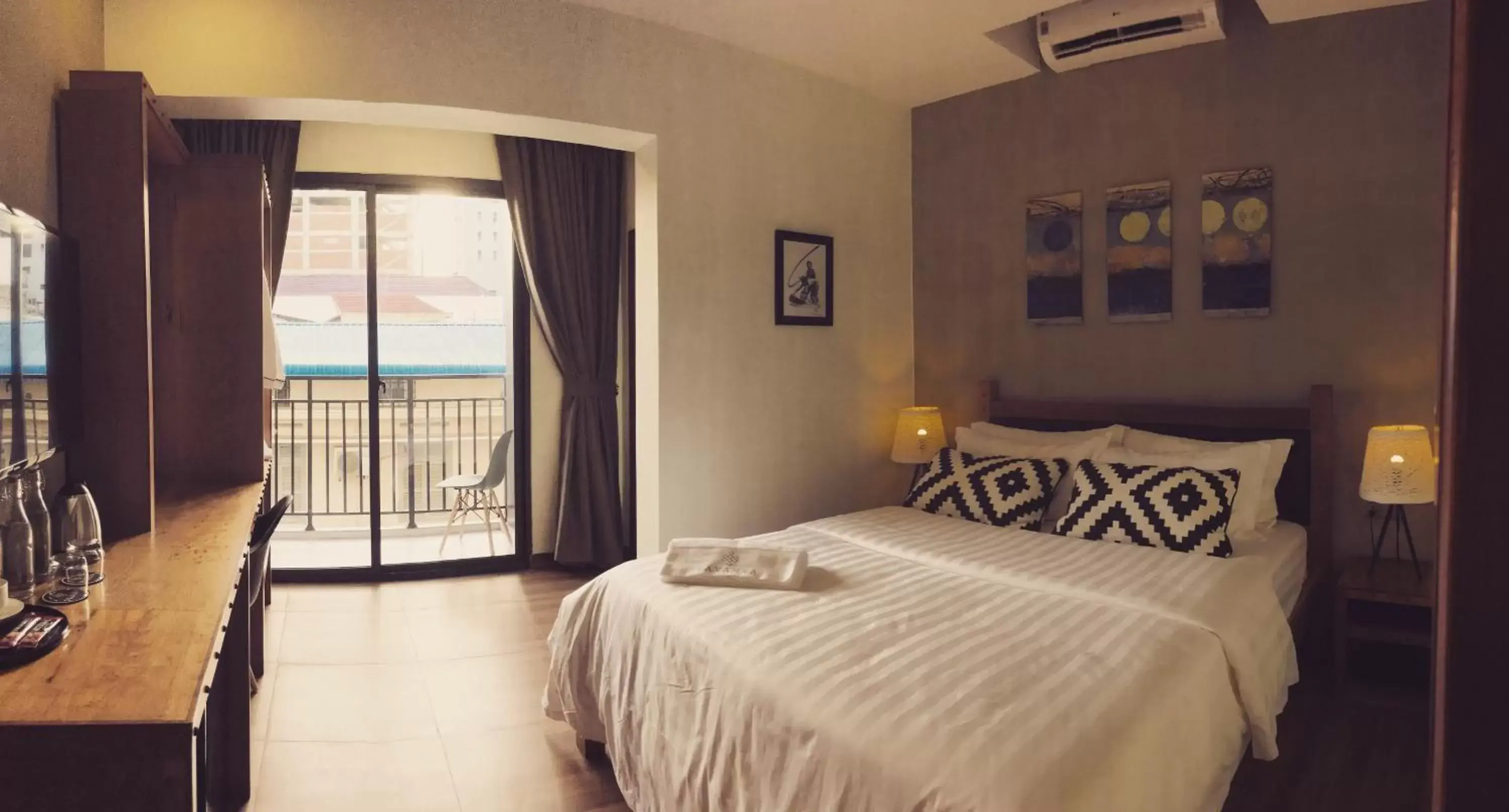 Superior Double Room with Balcony in Lavanya Boutique Hotel Superior Double Room with Balcony in Lavanya Boutique Hotel