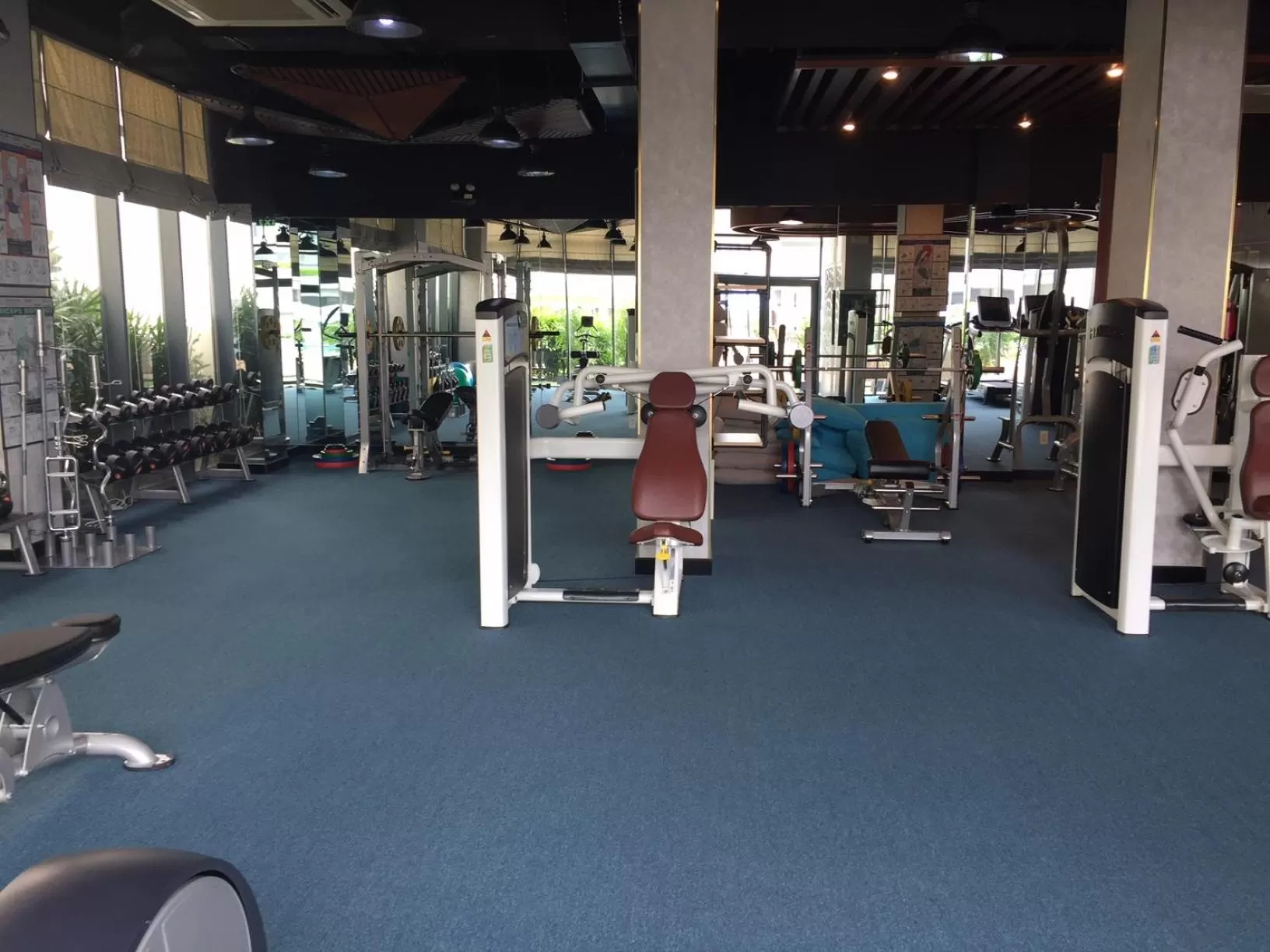 Fitness centre/facilities in Becamex Hotel New City