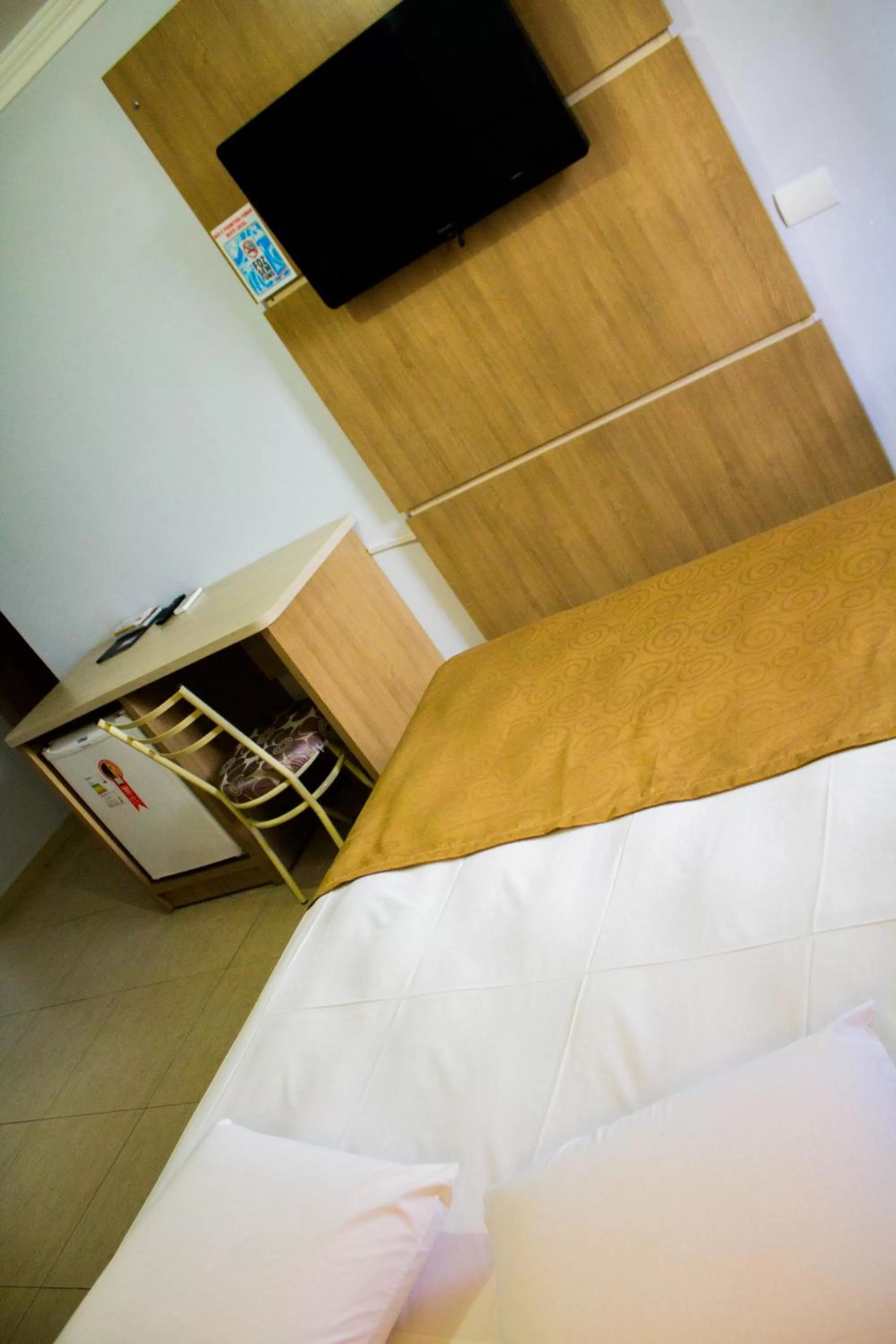 Bed in Hotel Baviera Iguassu