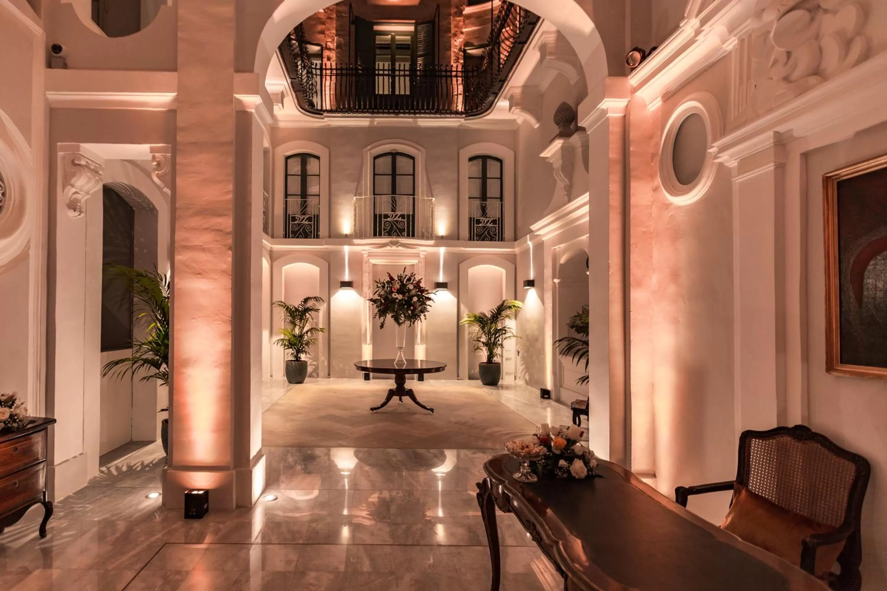 Living room in Domus Zamittello