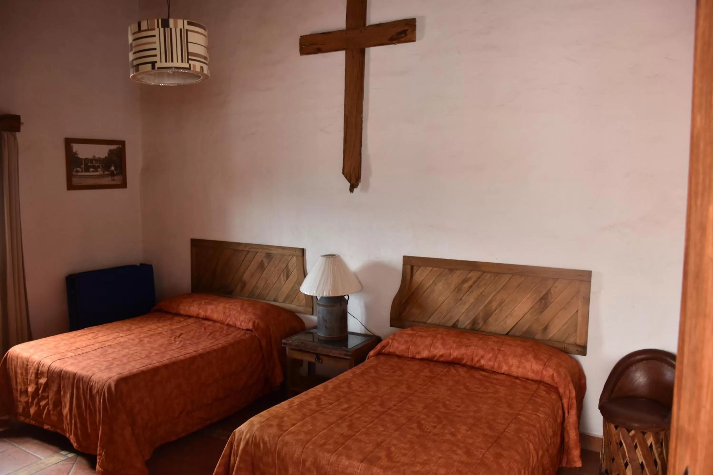 Photo of the whole room, Bed in Hotel Mi Pueblito Tapalpa