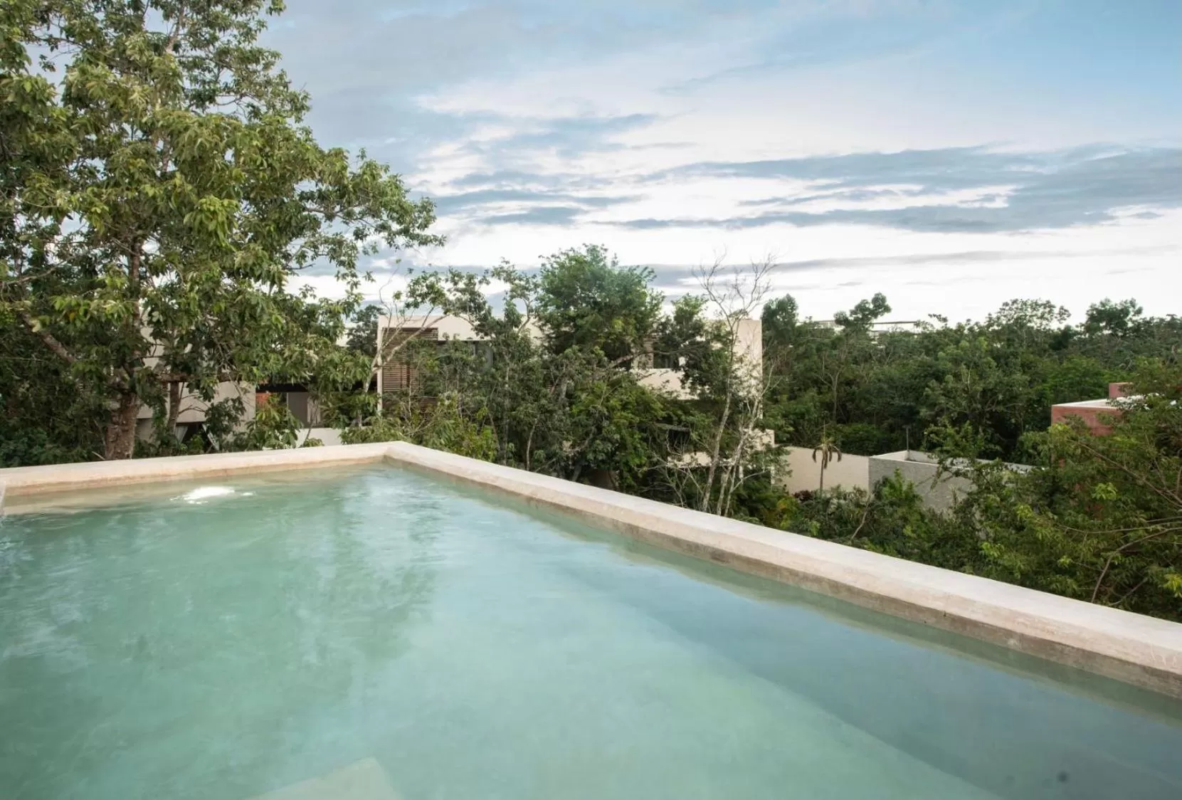 Swimming pool in Panacea Condo Tulum