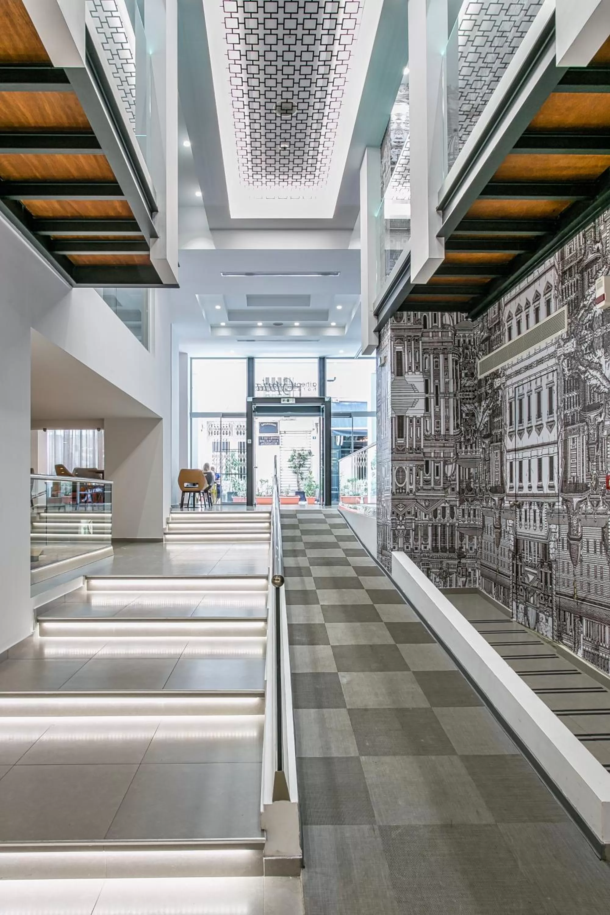 Lobby or reception in Athens Cypria Hotel