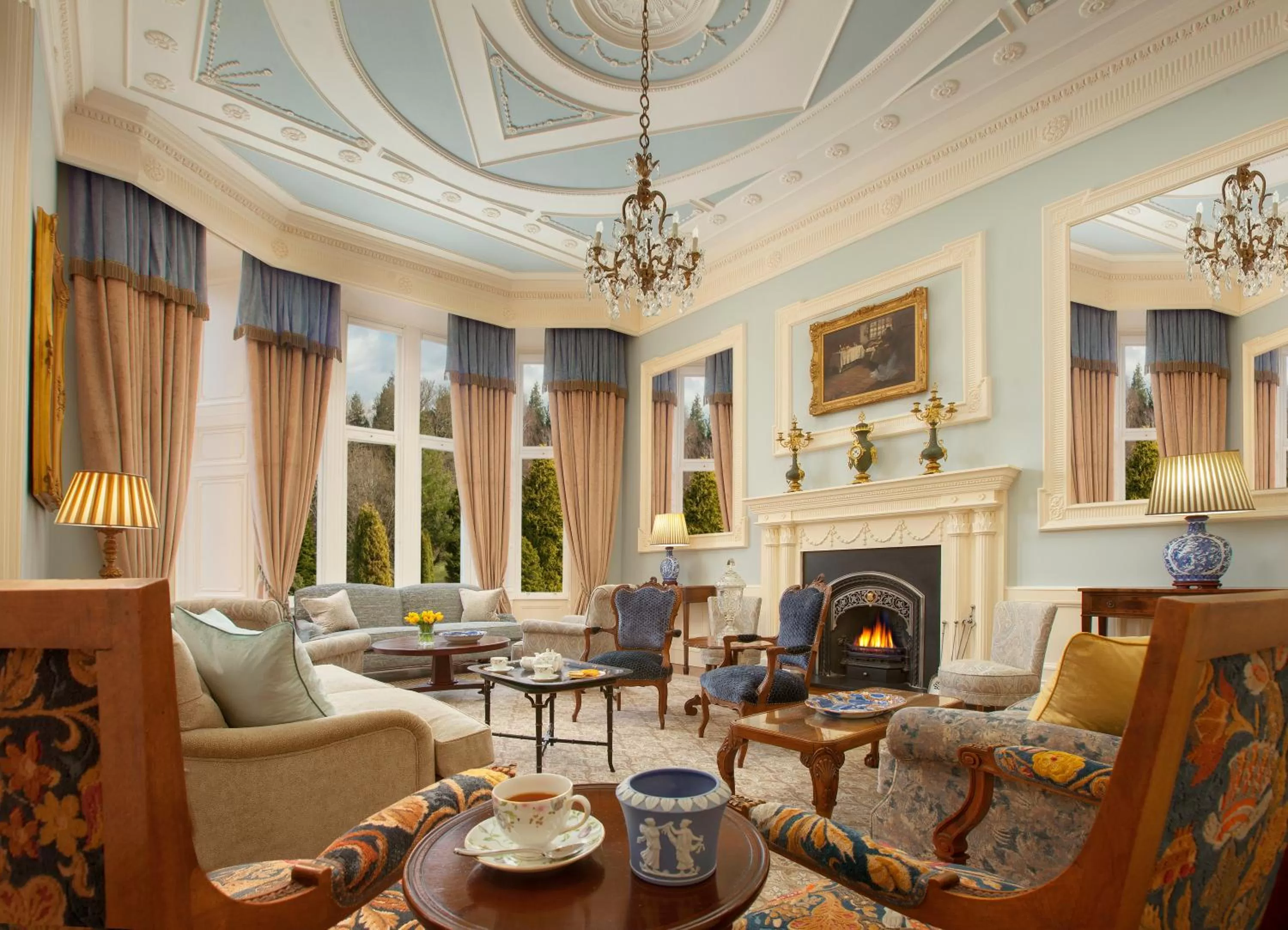 Restaurant/places to eat in Crossbasket Castle, Hotel & Restaurant