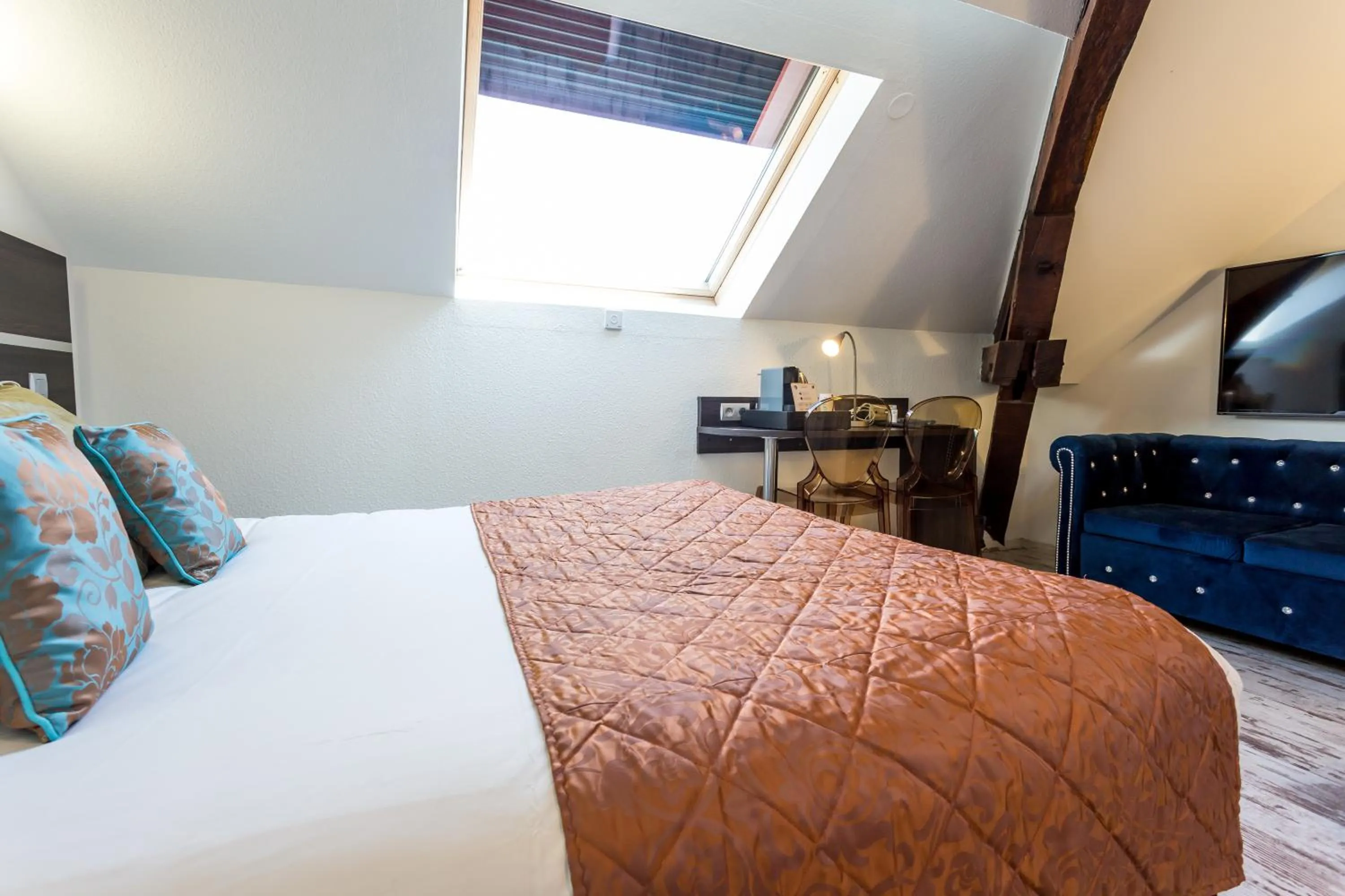 Bed in Hotel Le Centre