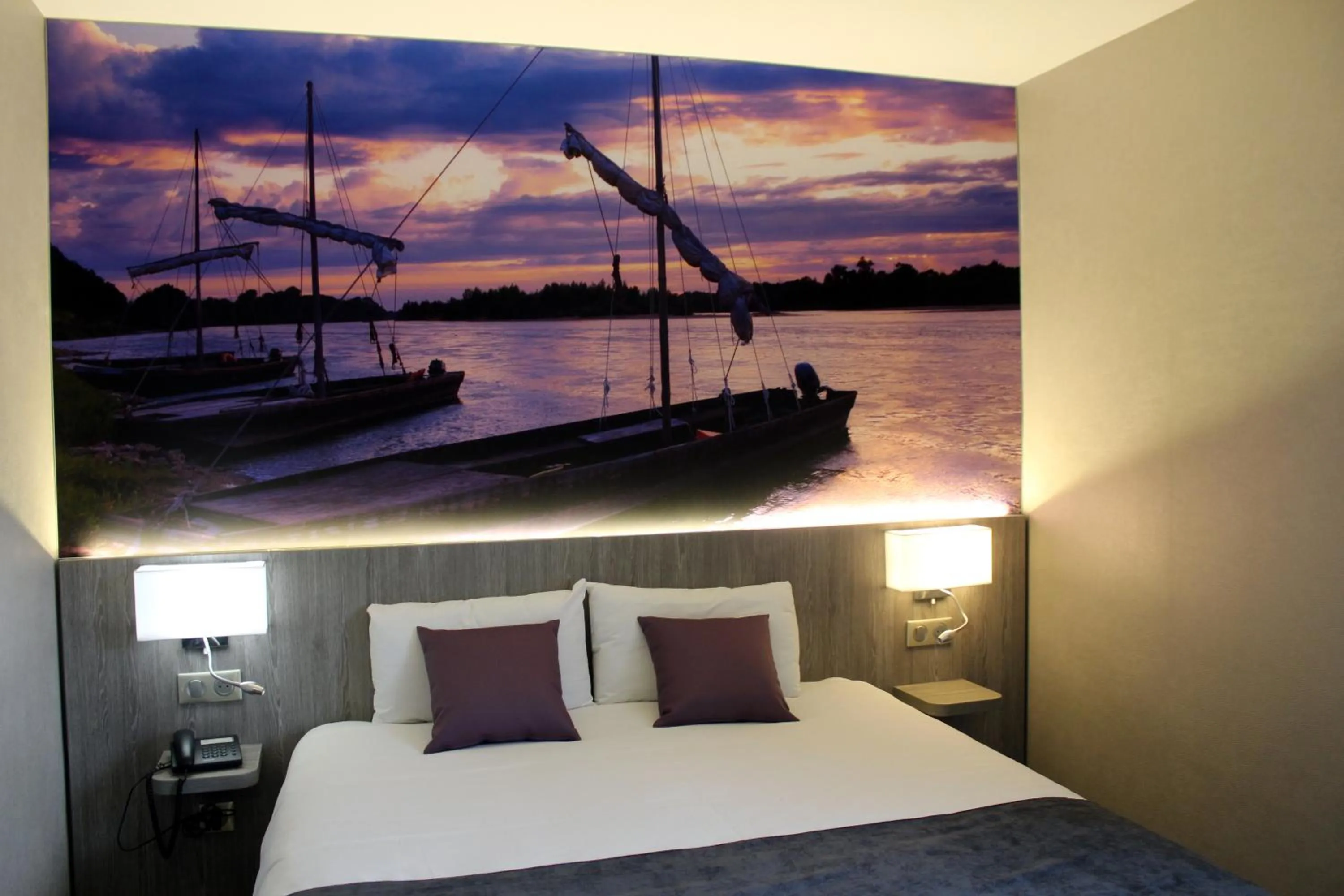 Bed in The Originals City, Hôtel La Terrasse, Tours Nord