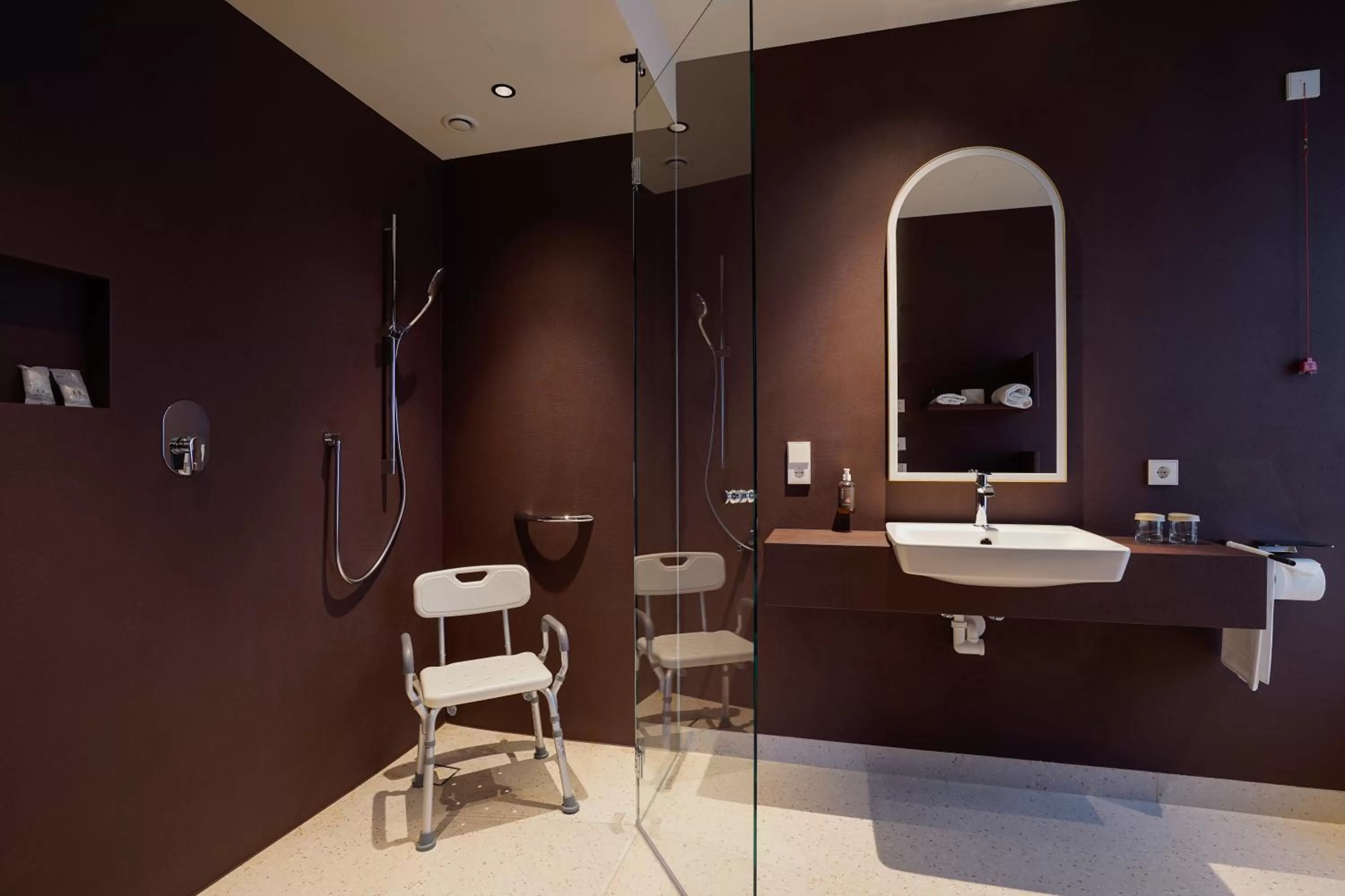 Facility for disabled guests in Hotel La Briosa