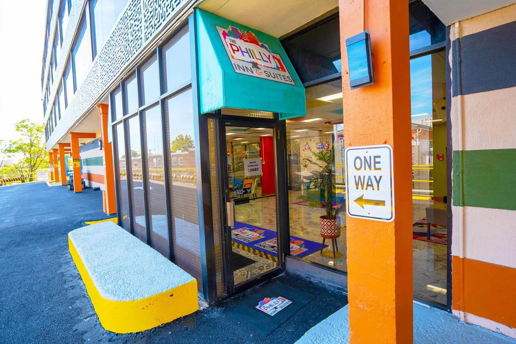 Property building in Philly Inn & Suites