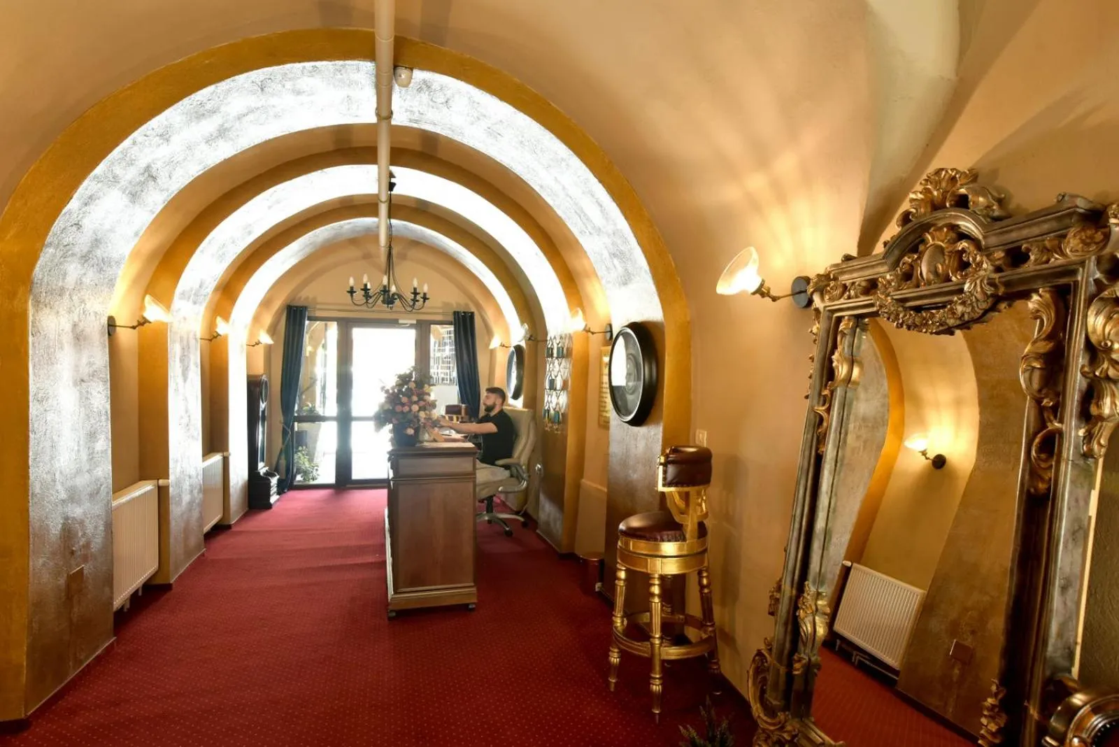 Lobby or reception in Safrano Palace