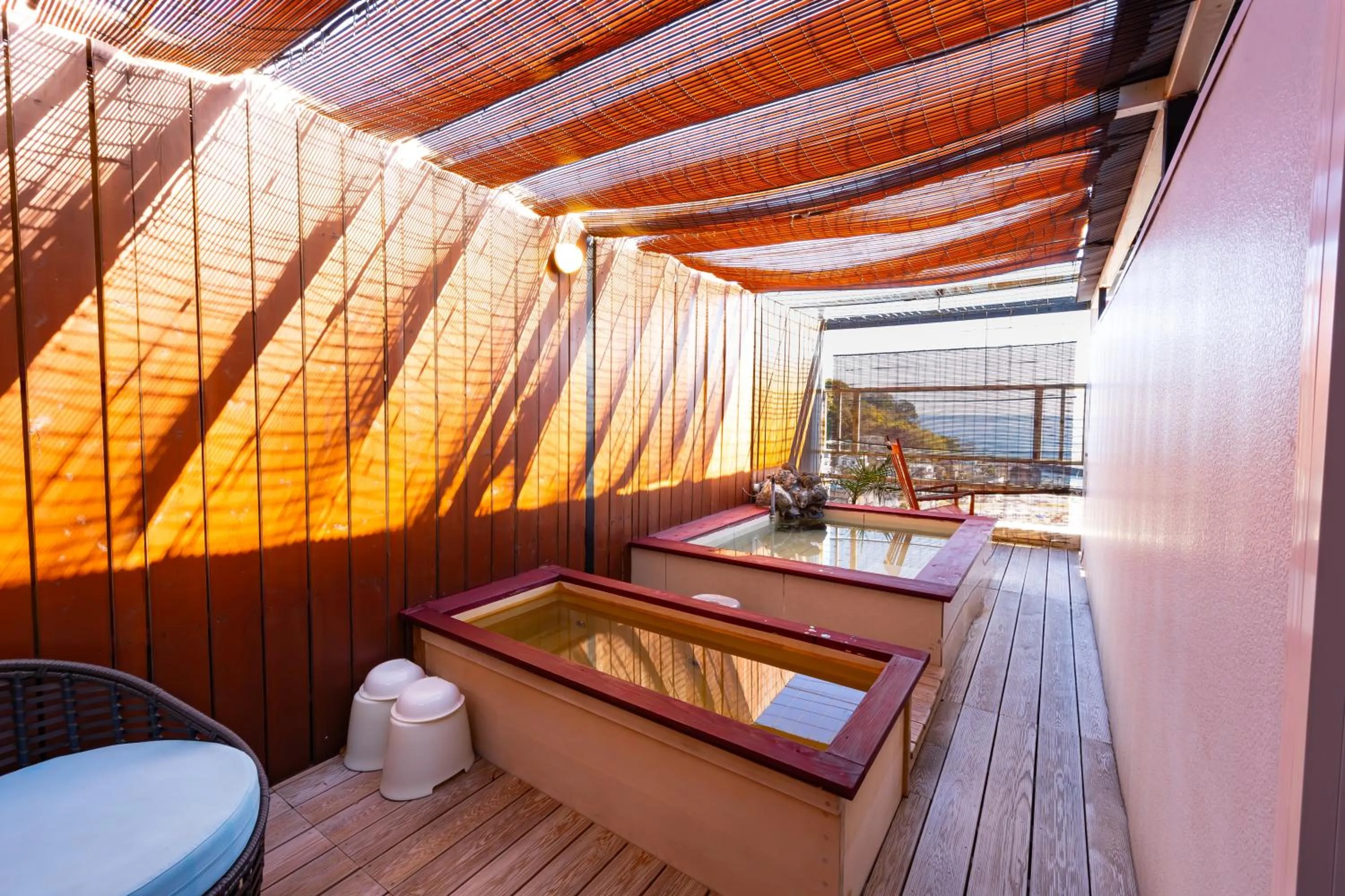 Hot Spring Bath in HOTEL HIMALAYA SEA