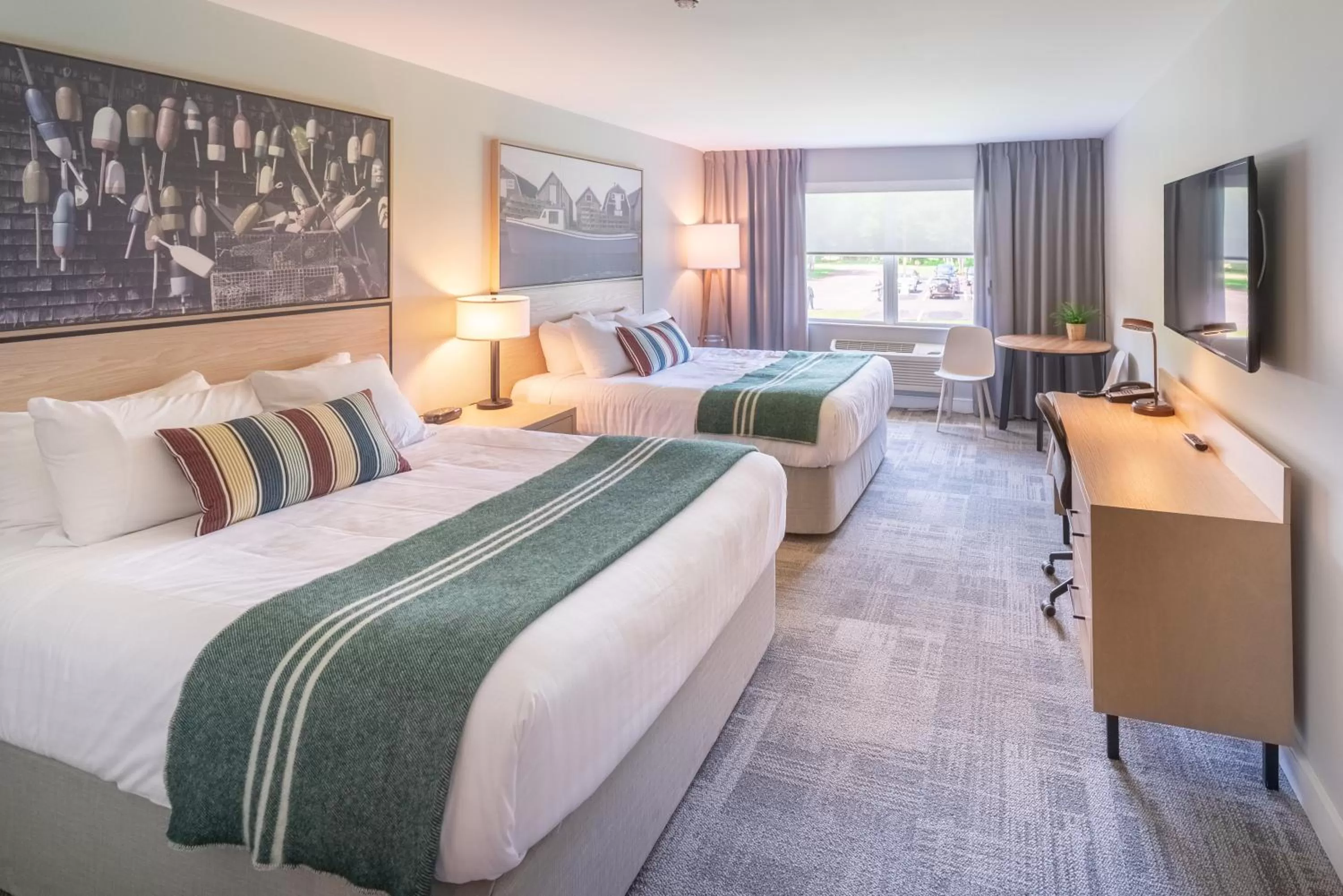 Bed in Mill River Resort