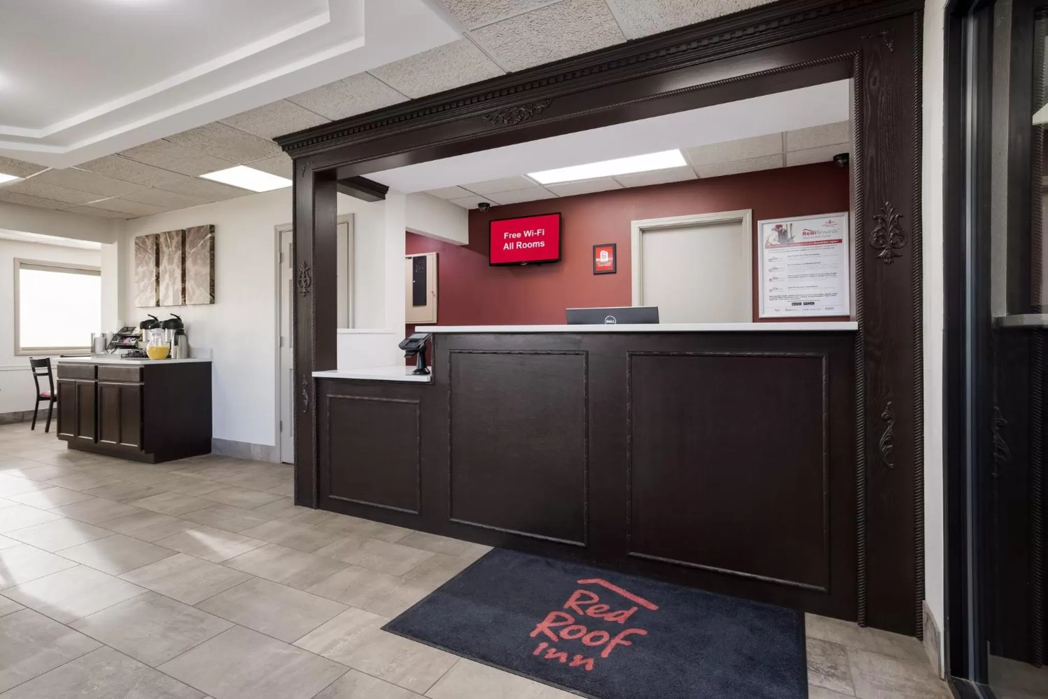 Lobby or reception in Red Roof Inn Weedsport