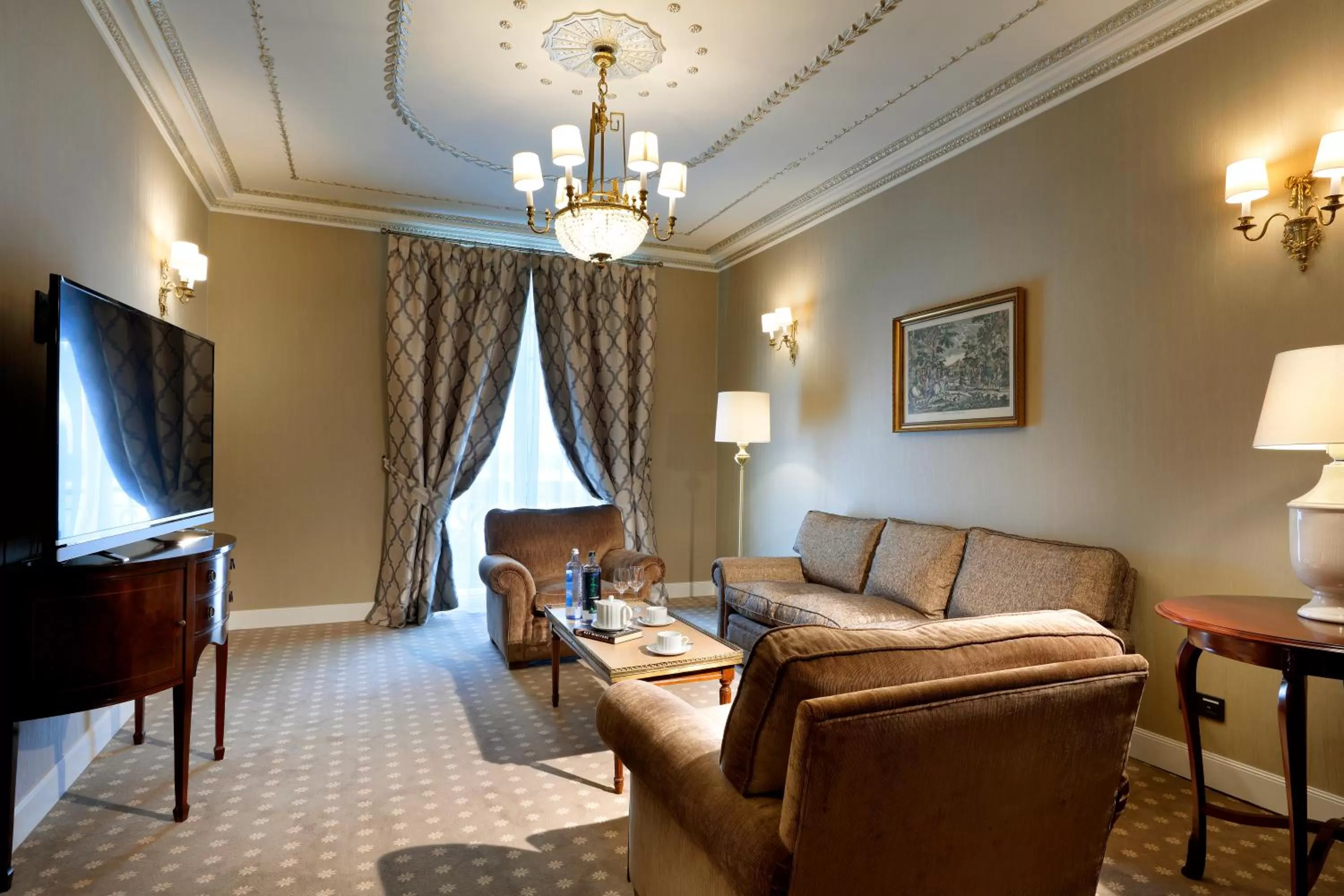 Living room in Eurostars Hotel Real