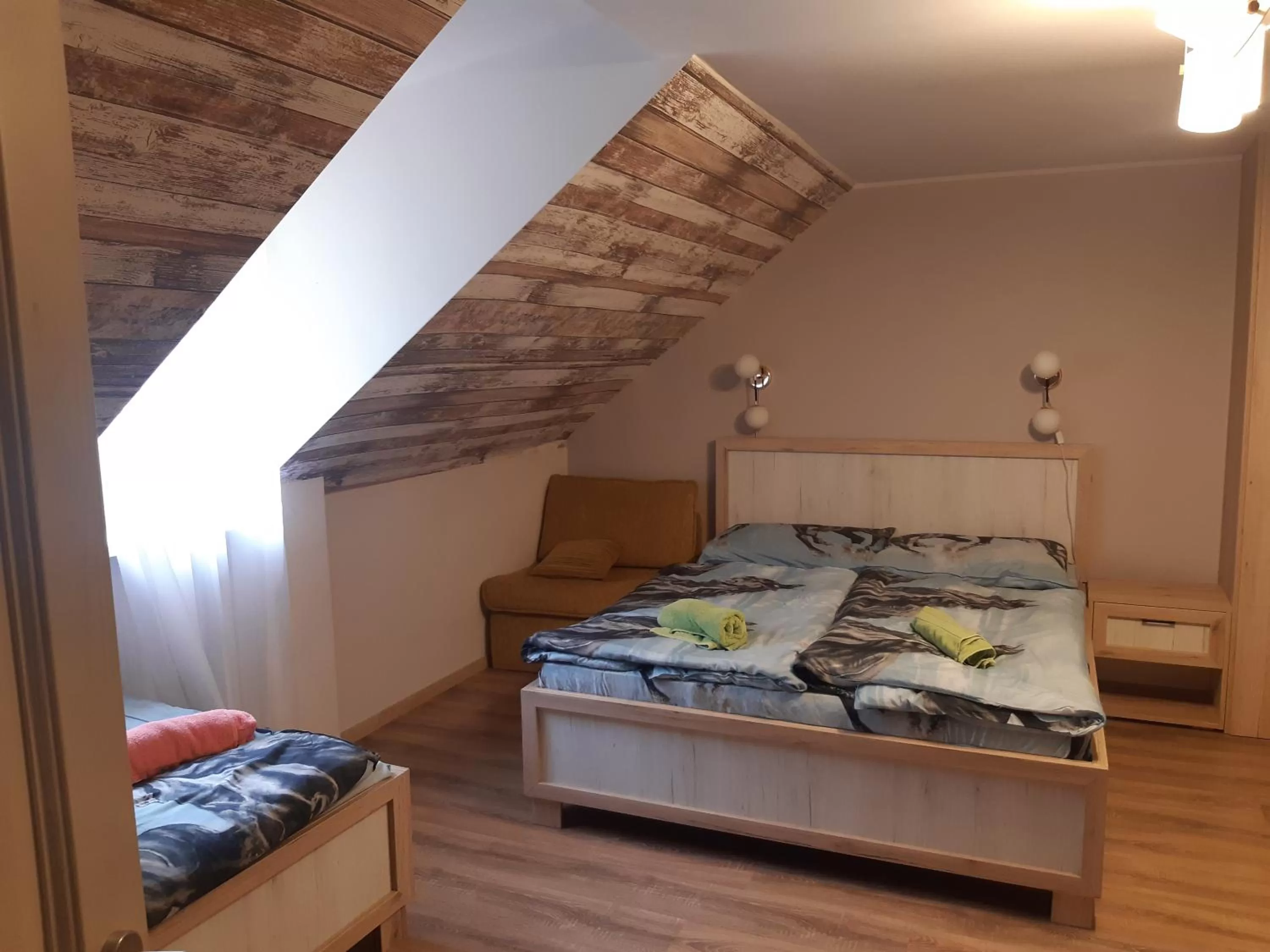 Bed in Mátyus Udvarház Kengyel Fogadó Eger