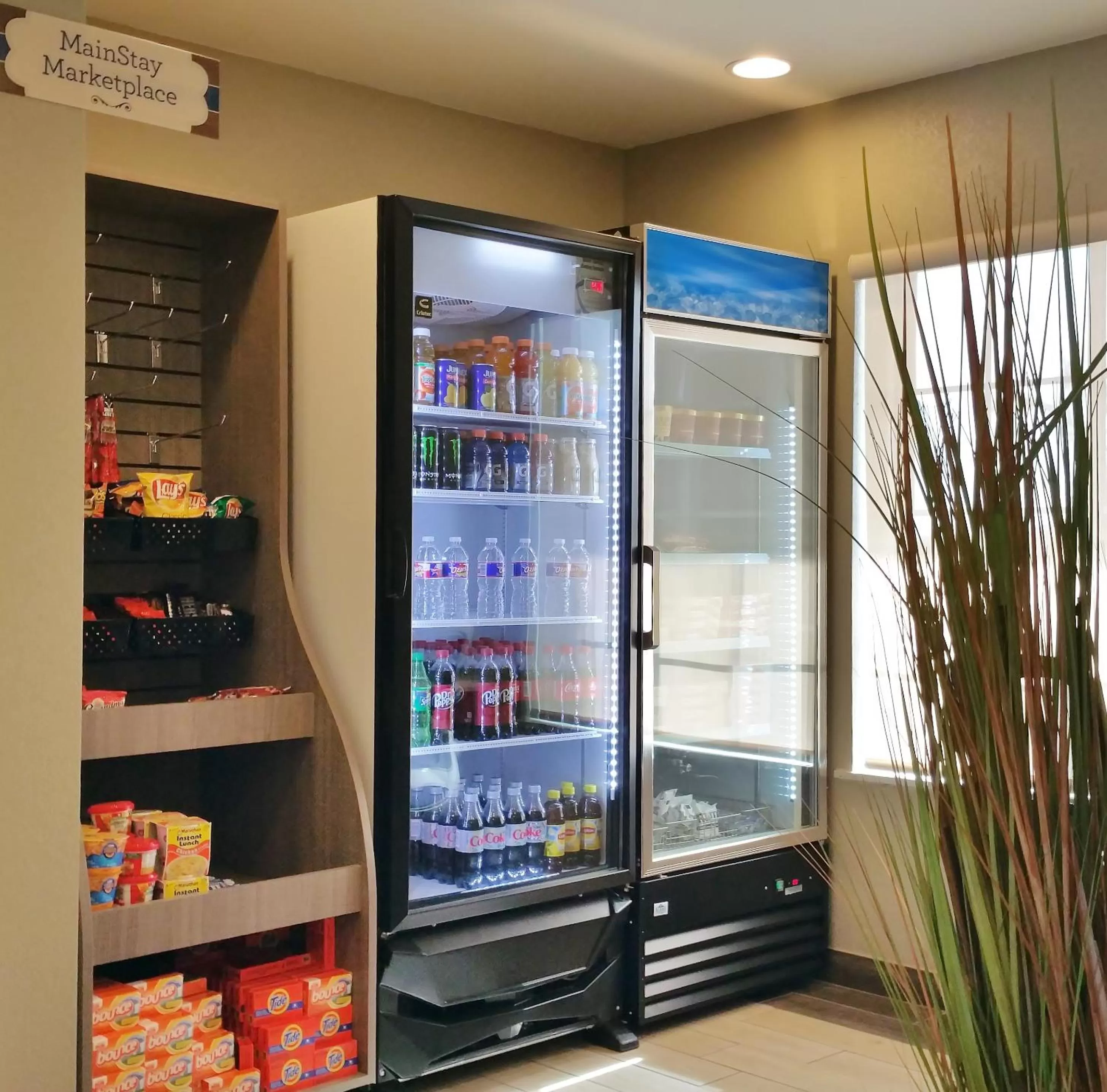 On-site shops in MainStay Suites Midland