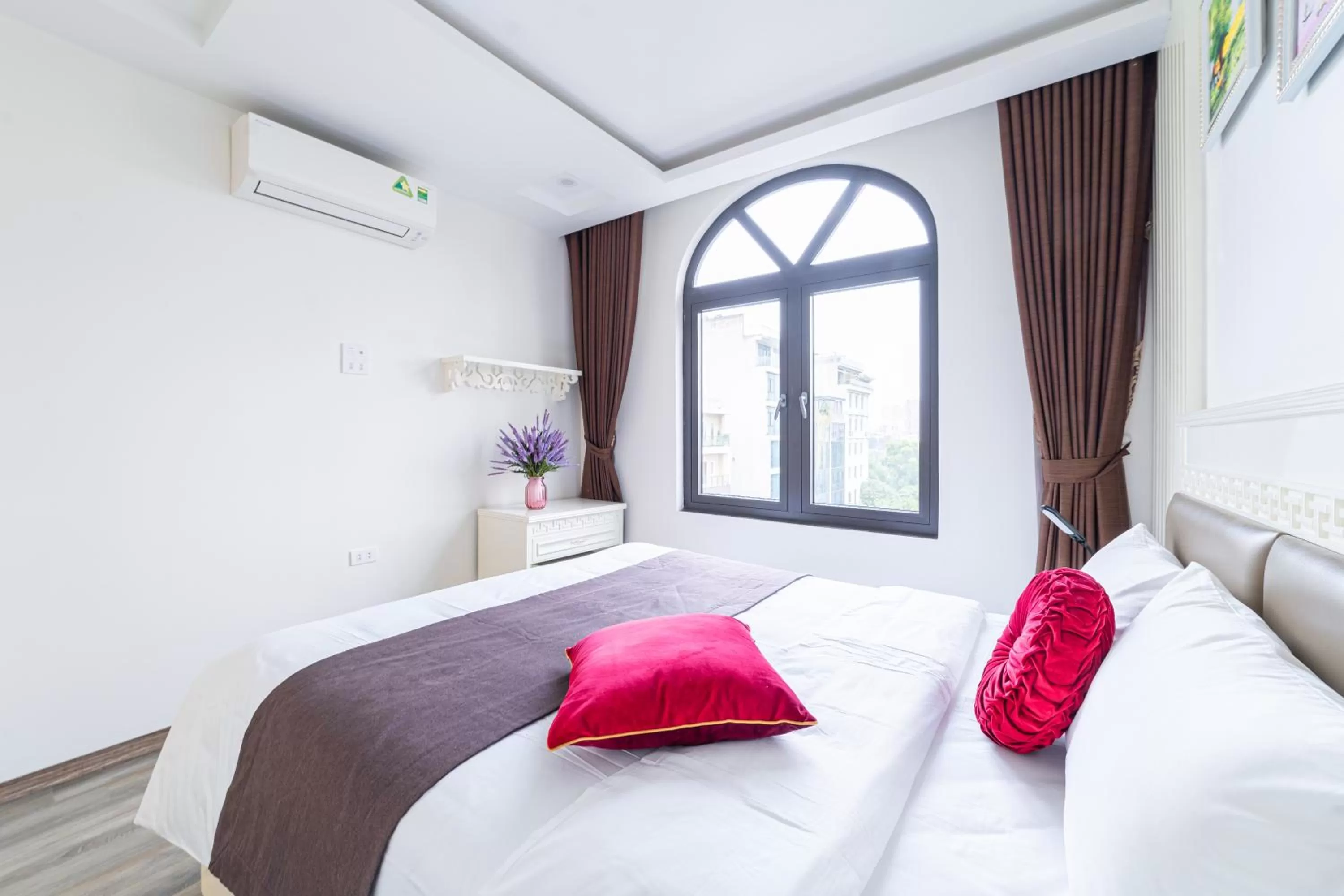 Bed in Rosee Apartment Hotel