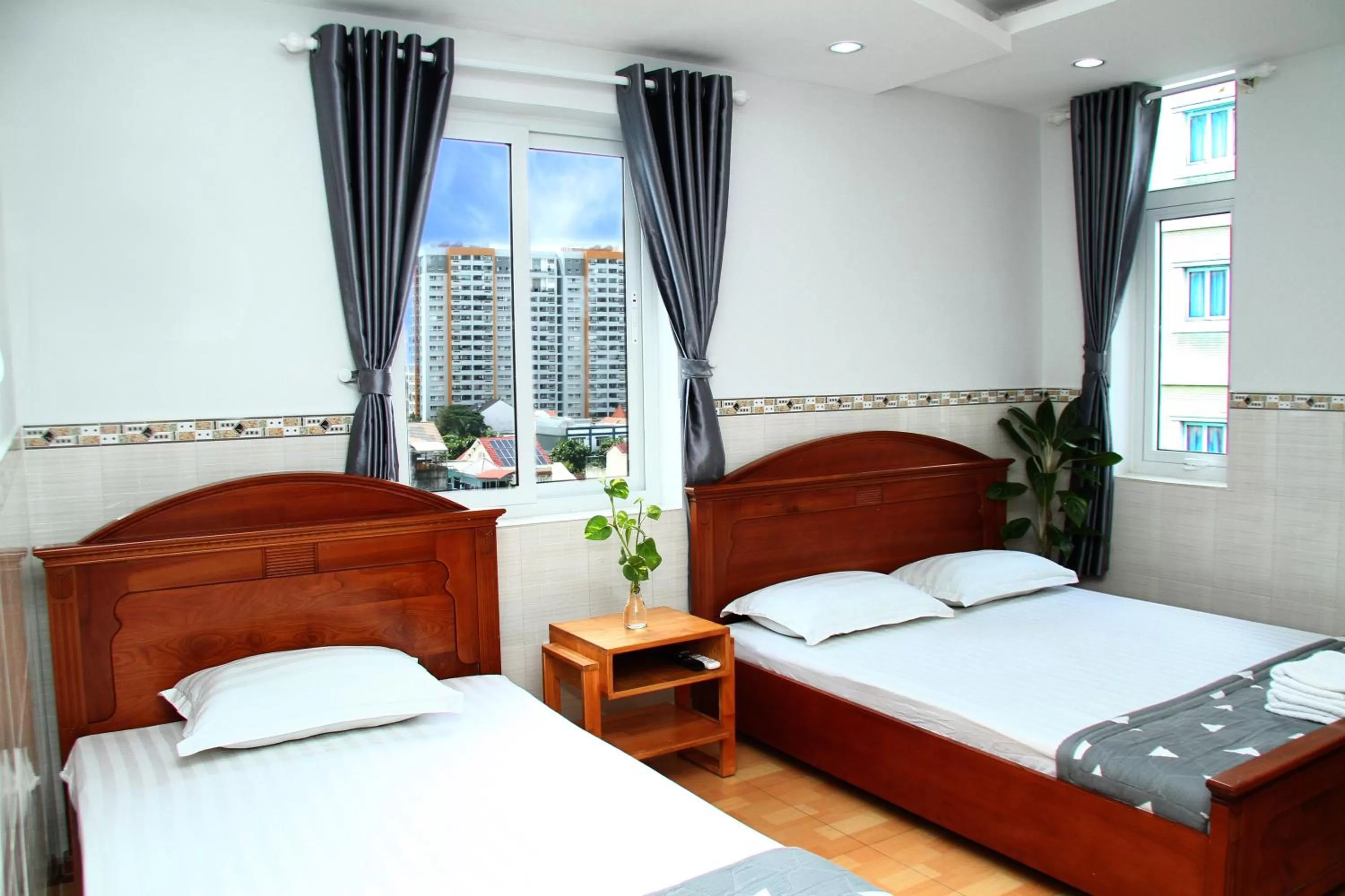 Bed in HOTEL NGUYEN ANH