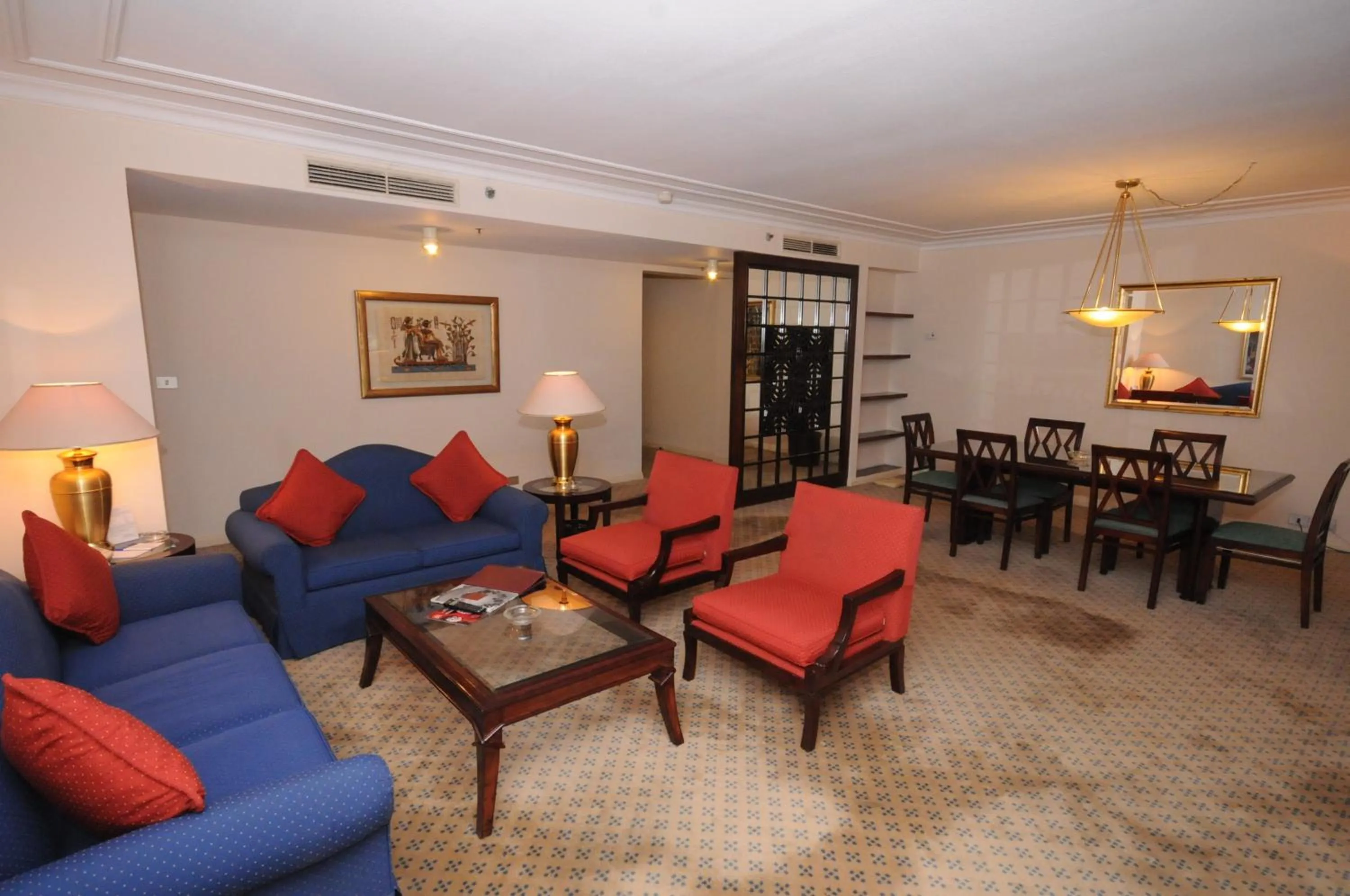 Living room in Cairo World Trade Center Hotel & Residences