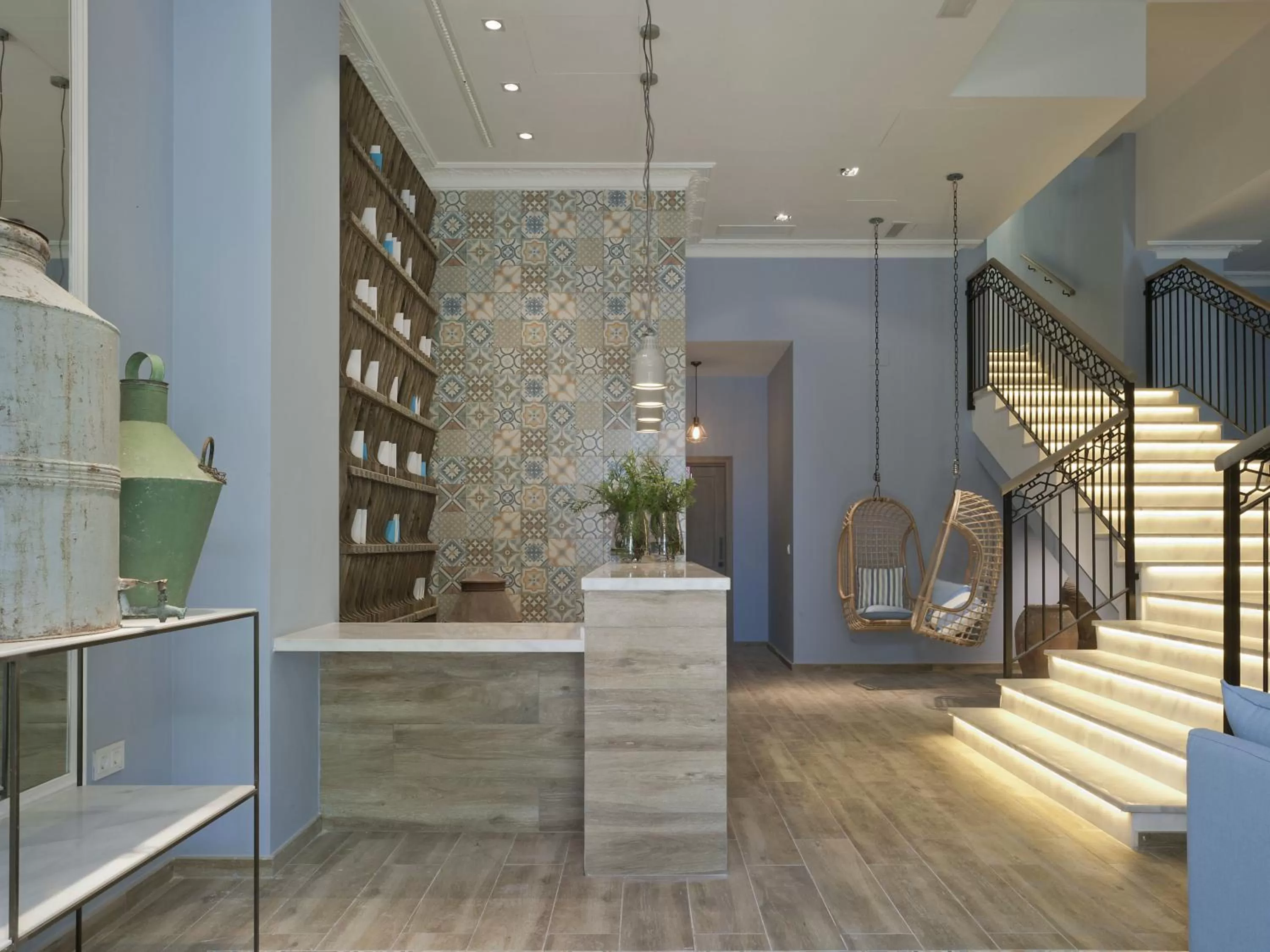 Lobby or reception in Hotel Boutique Balandret