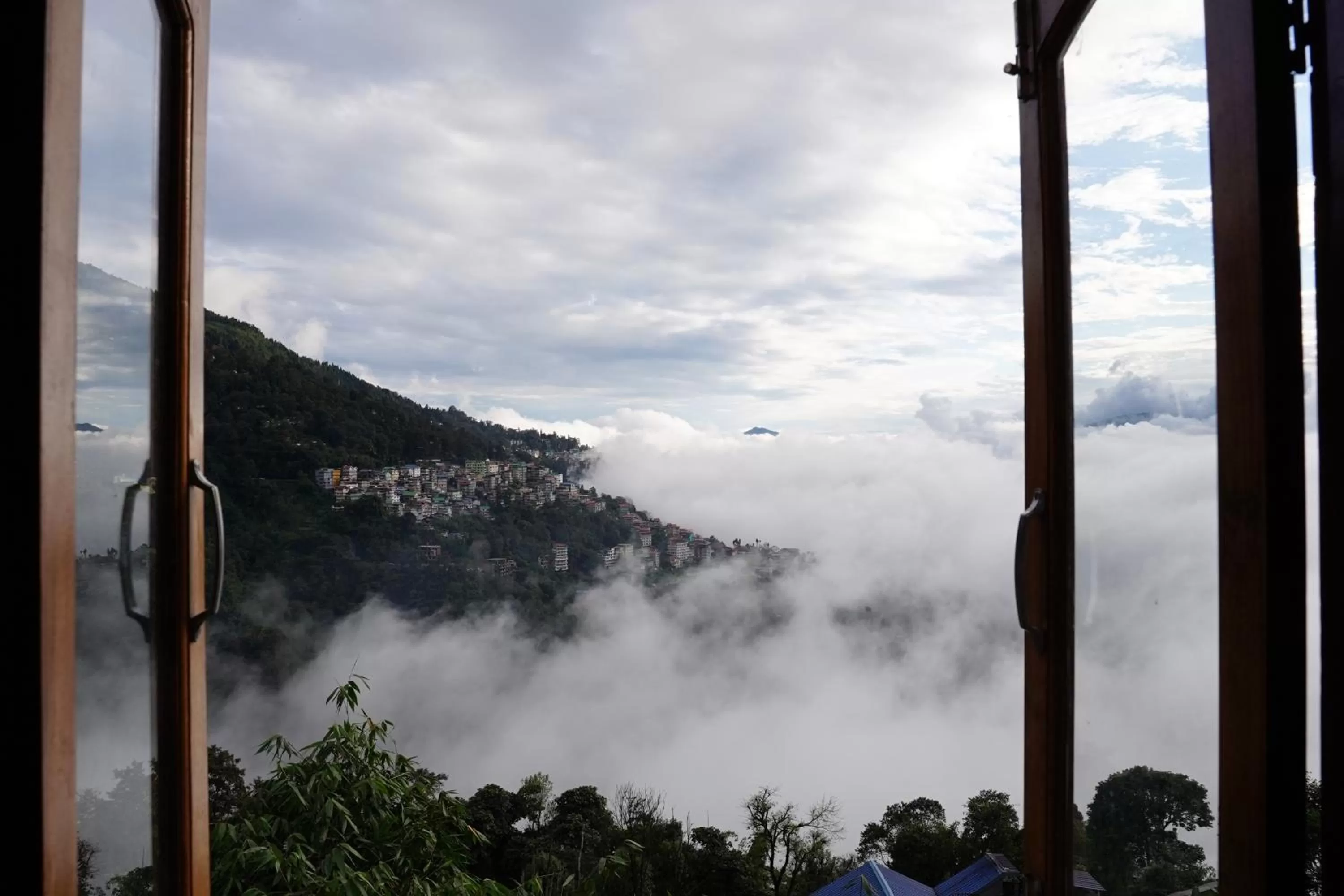 View (from property/room) in Hotel White Lotus Gangtok