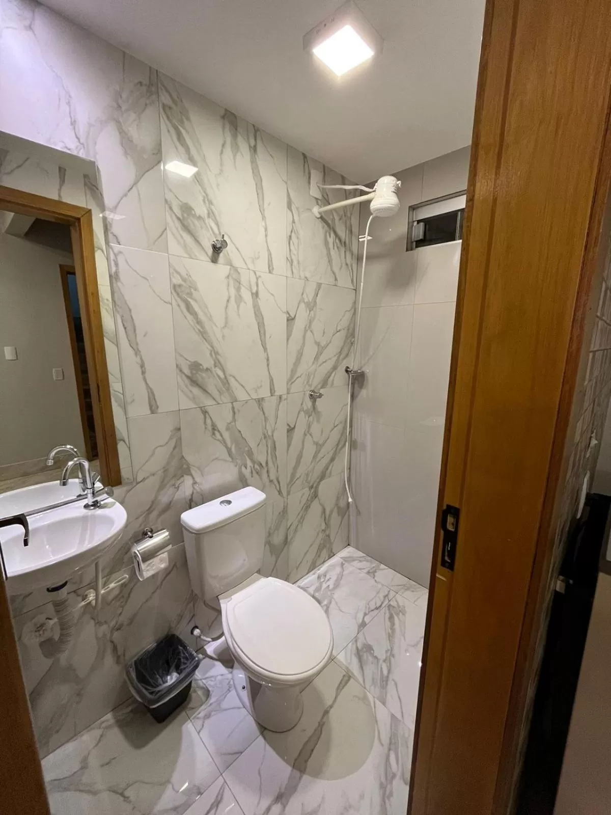 Bathroom in Riacho Hotel