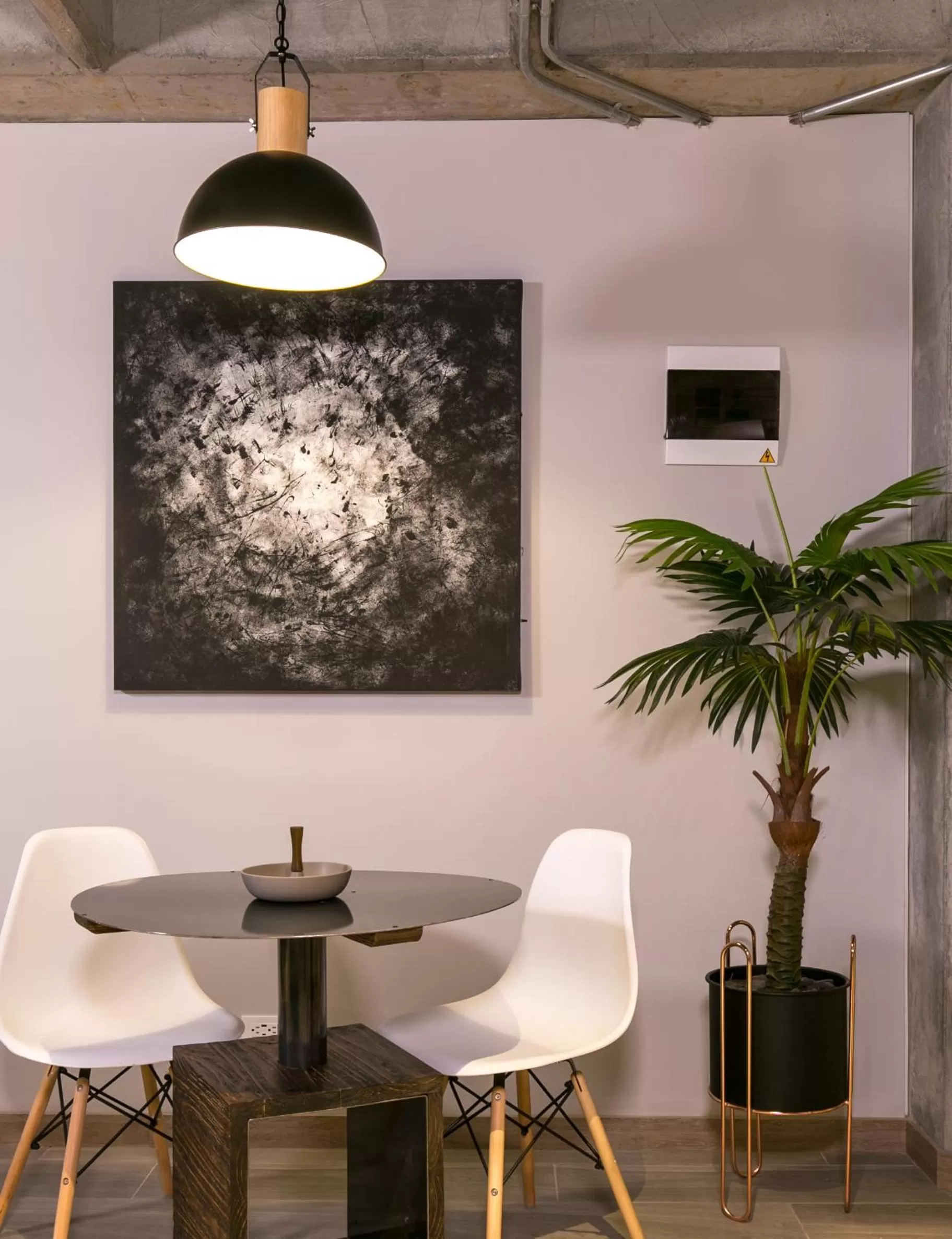 Living room in Factory Lofts Hotel