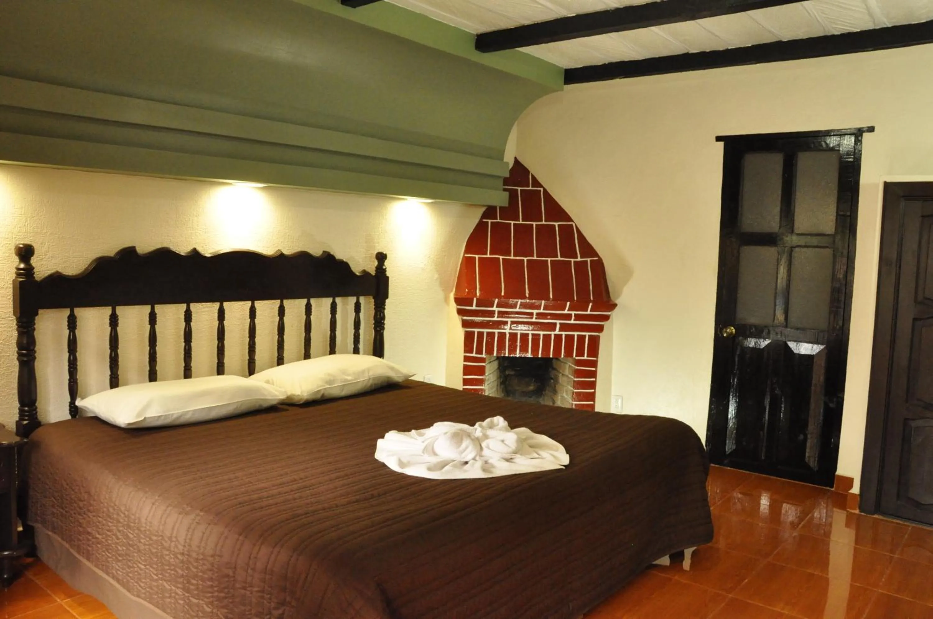 Bed in Hotel D’Monica