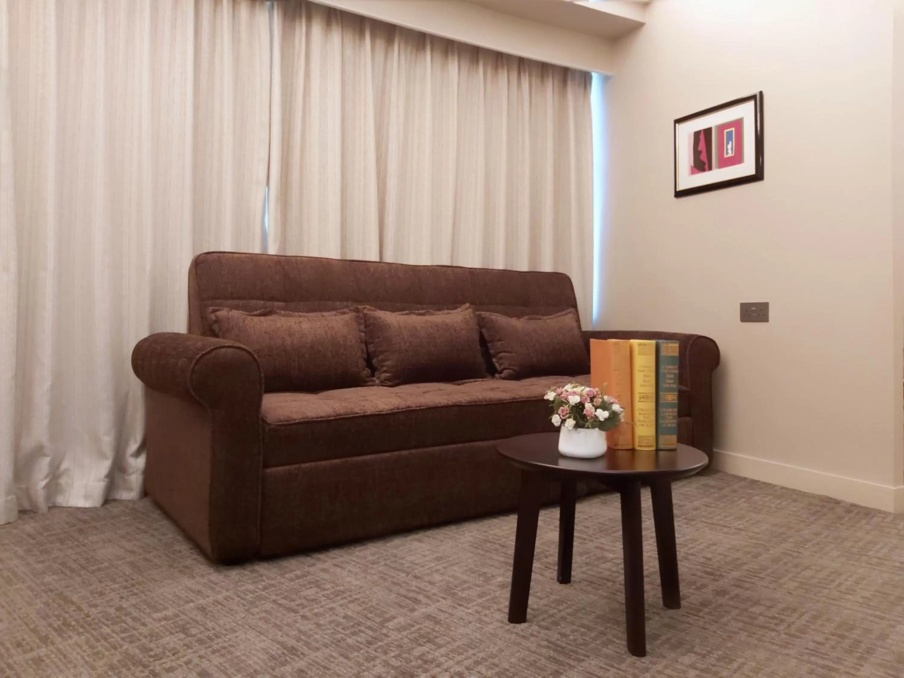 Living room in South Pacific Hotel