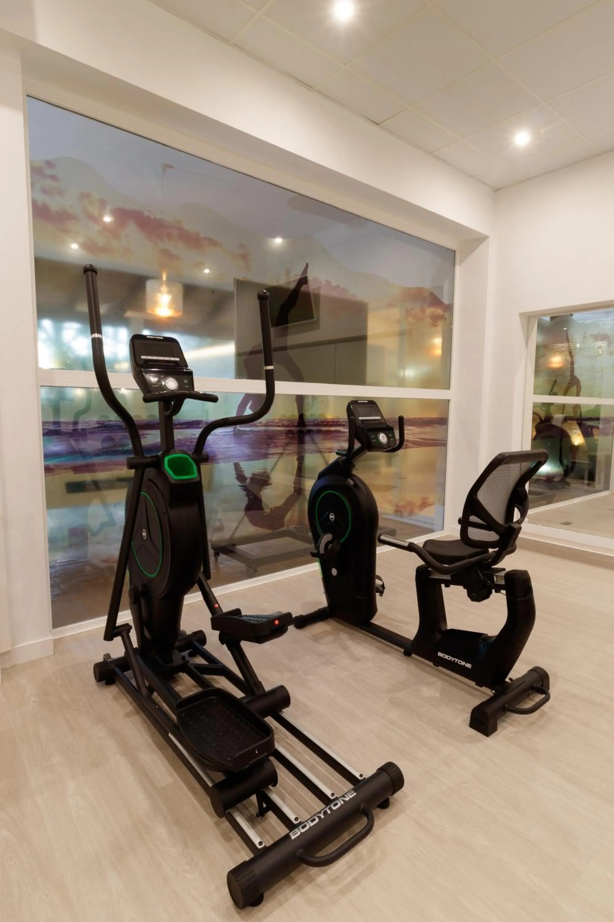 Fitness centre/facilities in Hotel Baviera