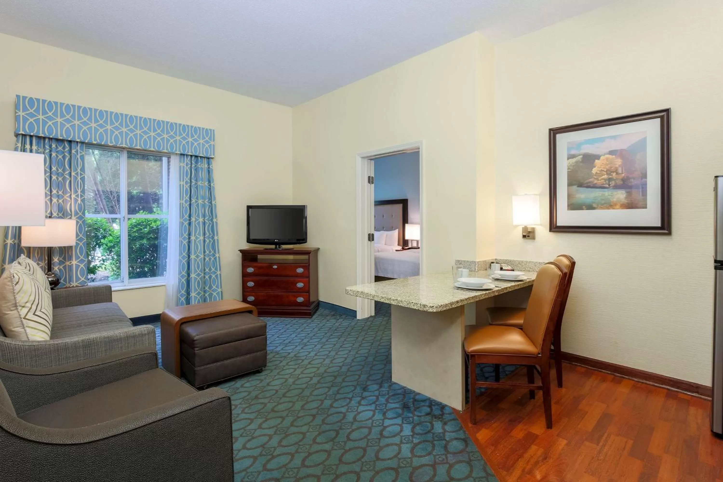 One-Bedroom Suite with Two Double Beds and Bath Tub - Disability Access in Homewood Suites Nashville Airport