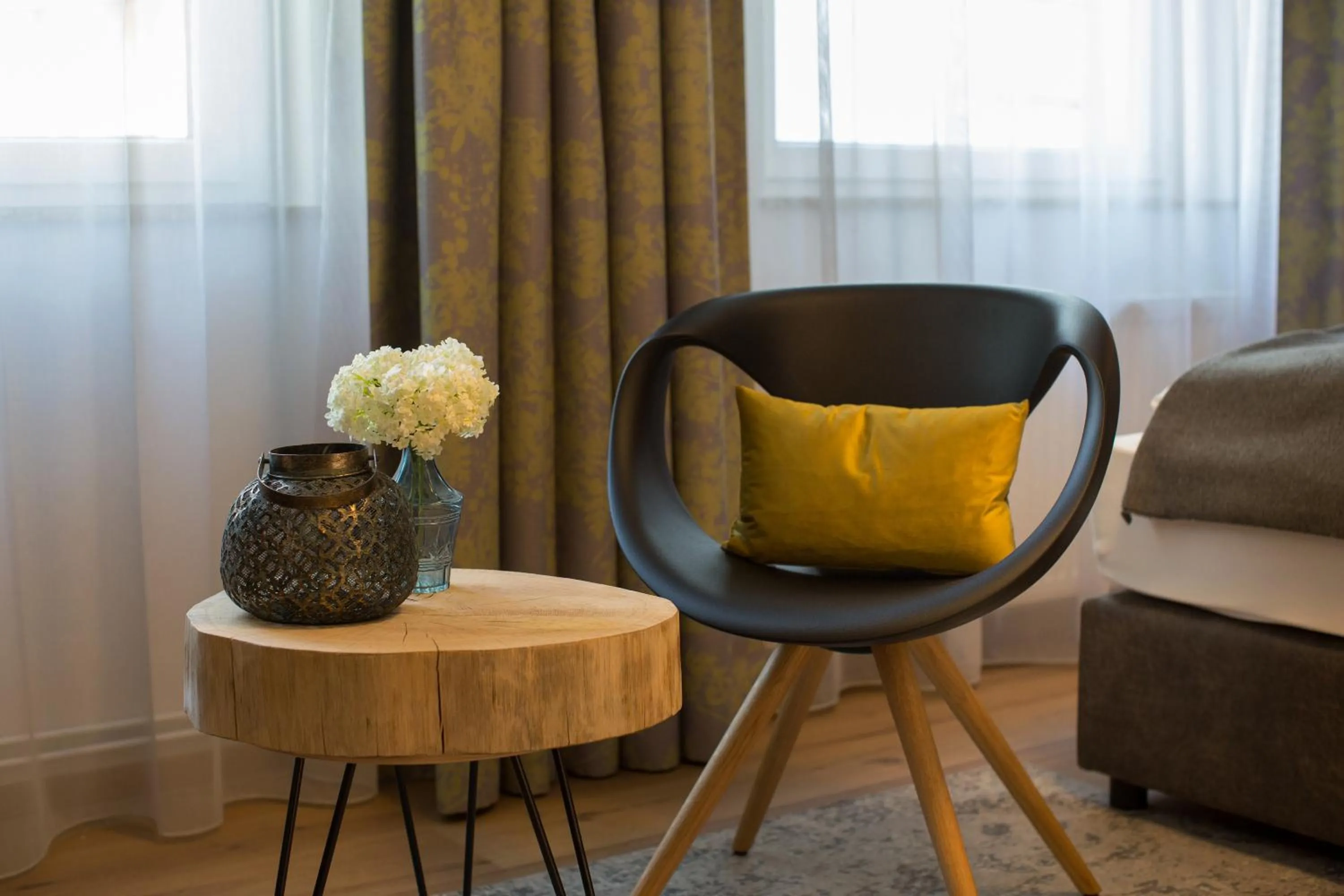 Seating area in Hotel Grüner Baum