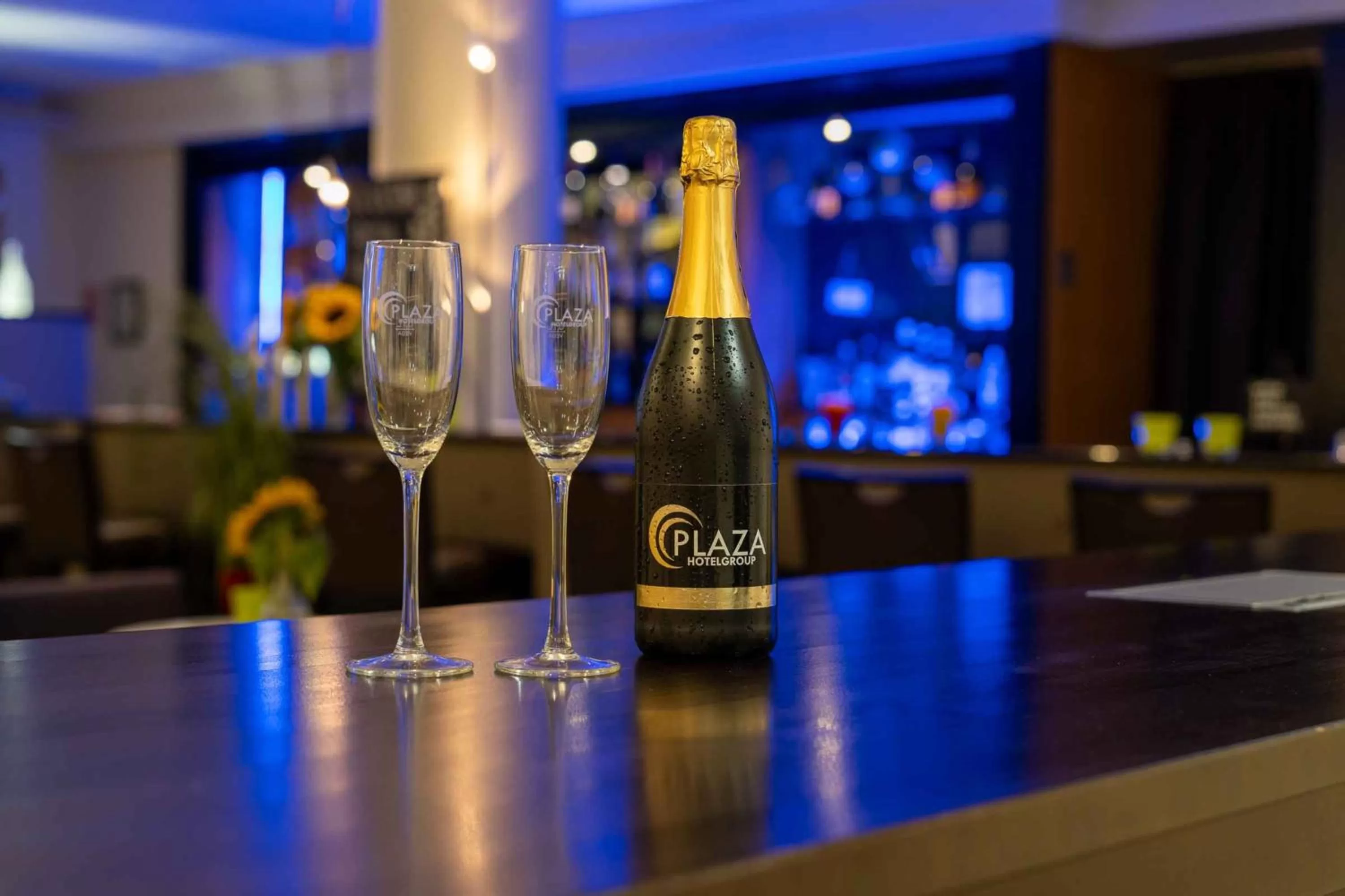 Alcoholic drinks in PLAZA Premium Wien