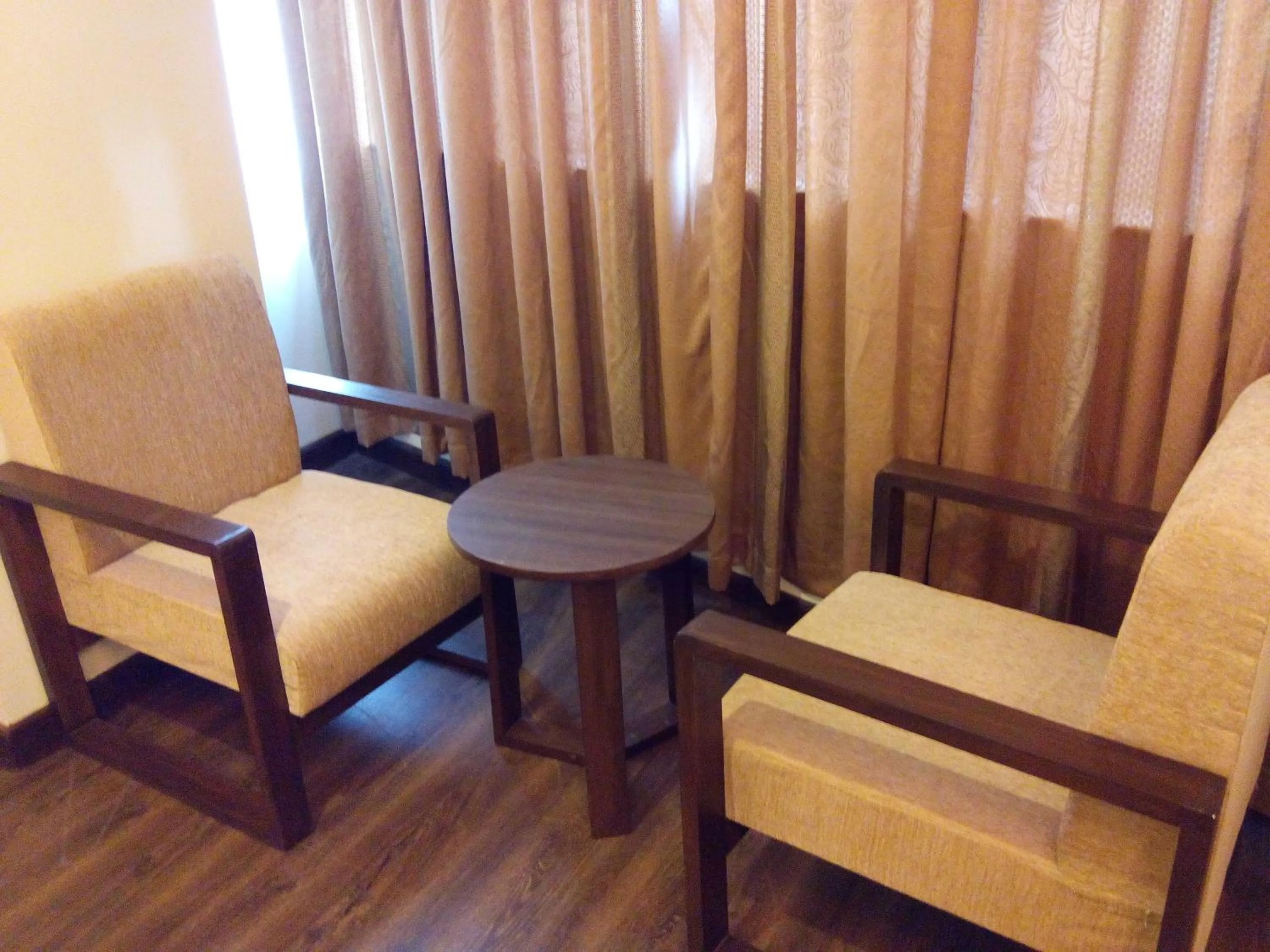 Seating area in Hotel Regal Airport