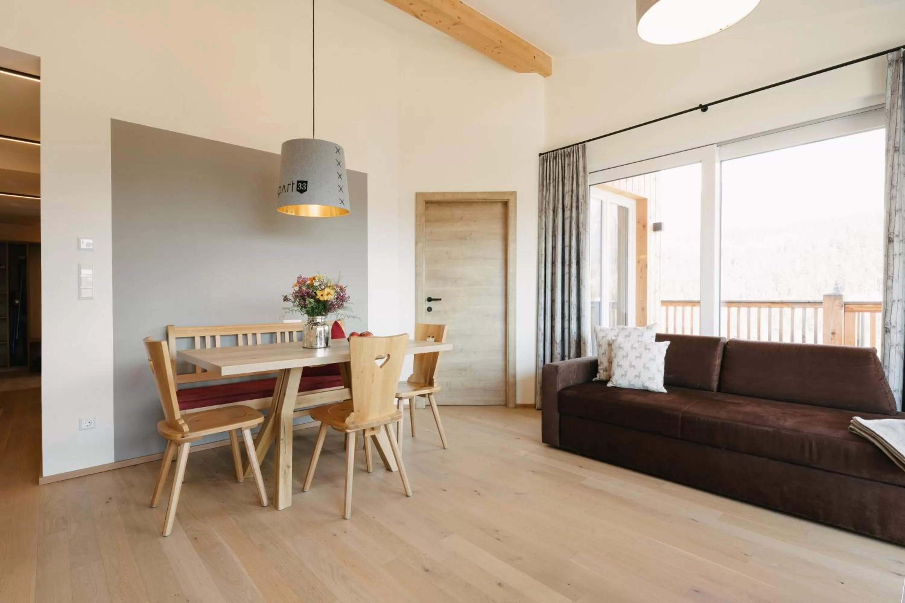 Living room, Dining Area in Apart33 by Apart4you