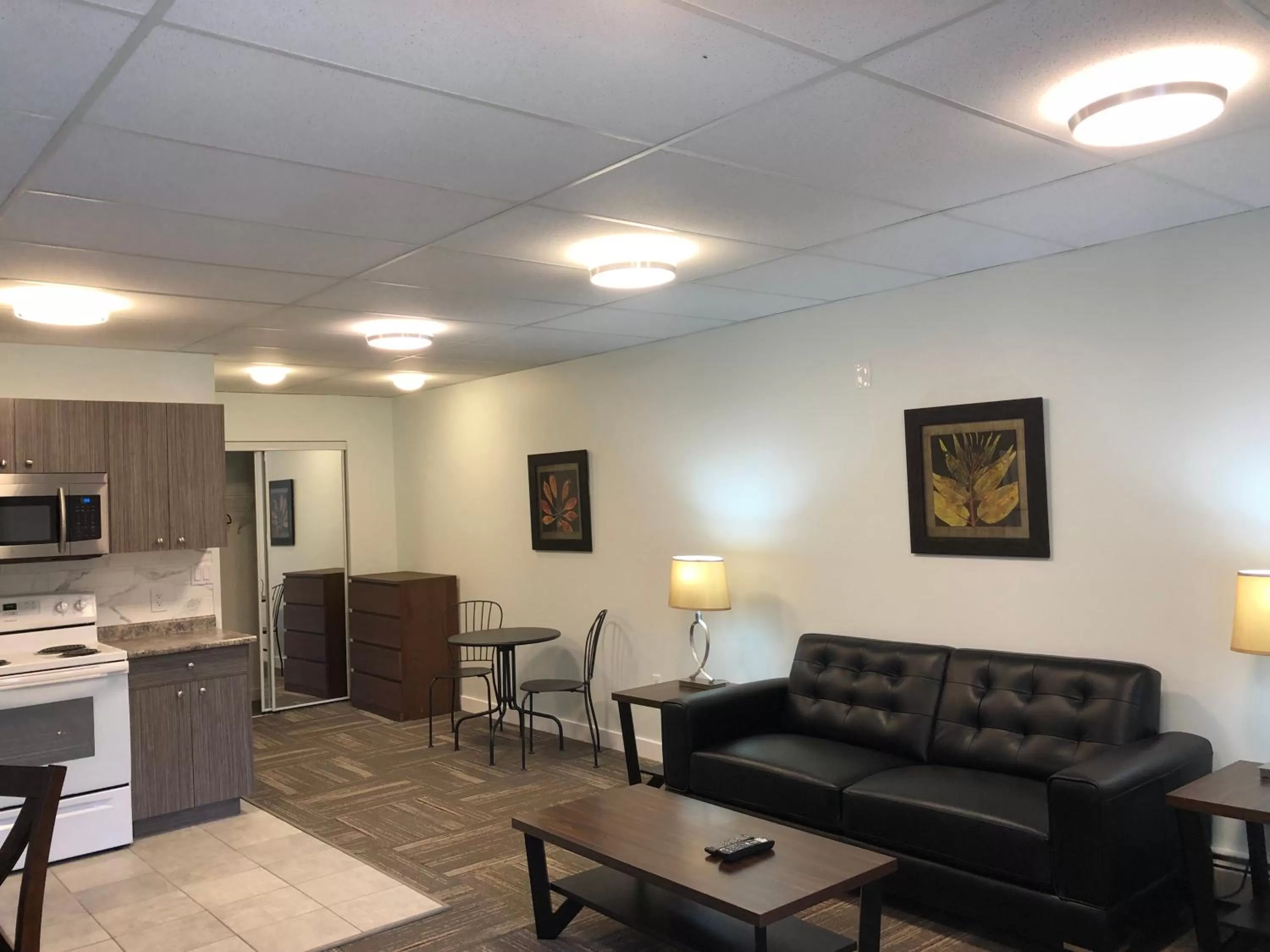 Seating Area in Onoway Inn and Suites