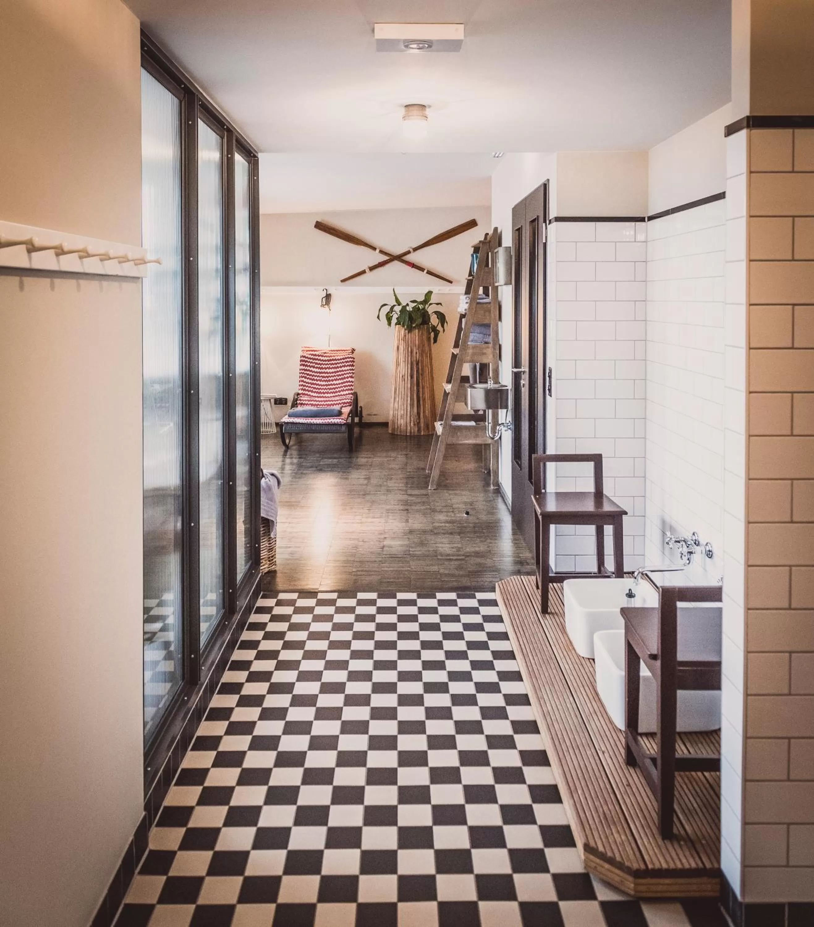 Sauna, Bed in Henri Hotel Hamburg Downtown