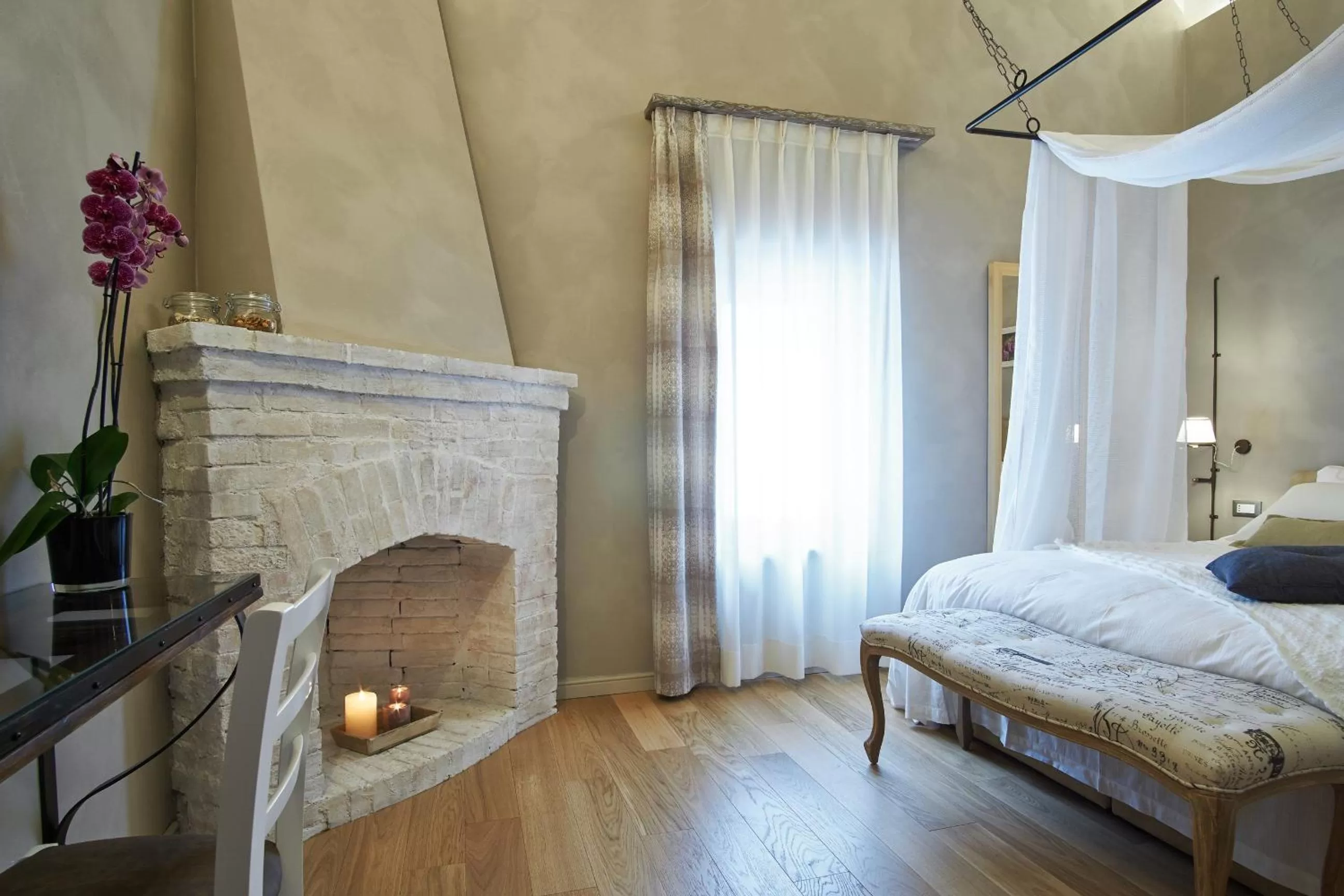 Bed in Relais Villa Miraglia