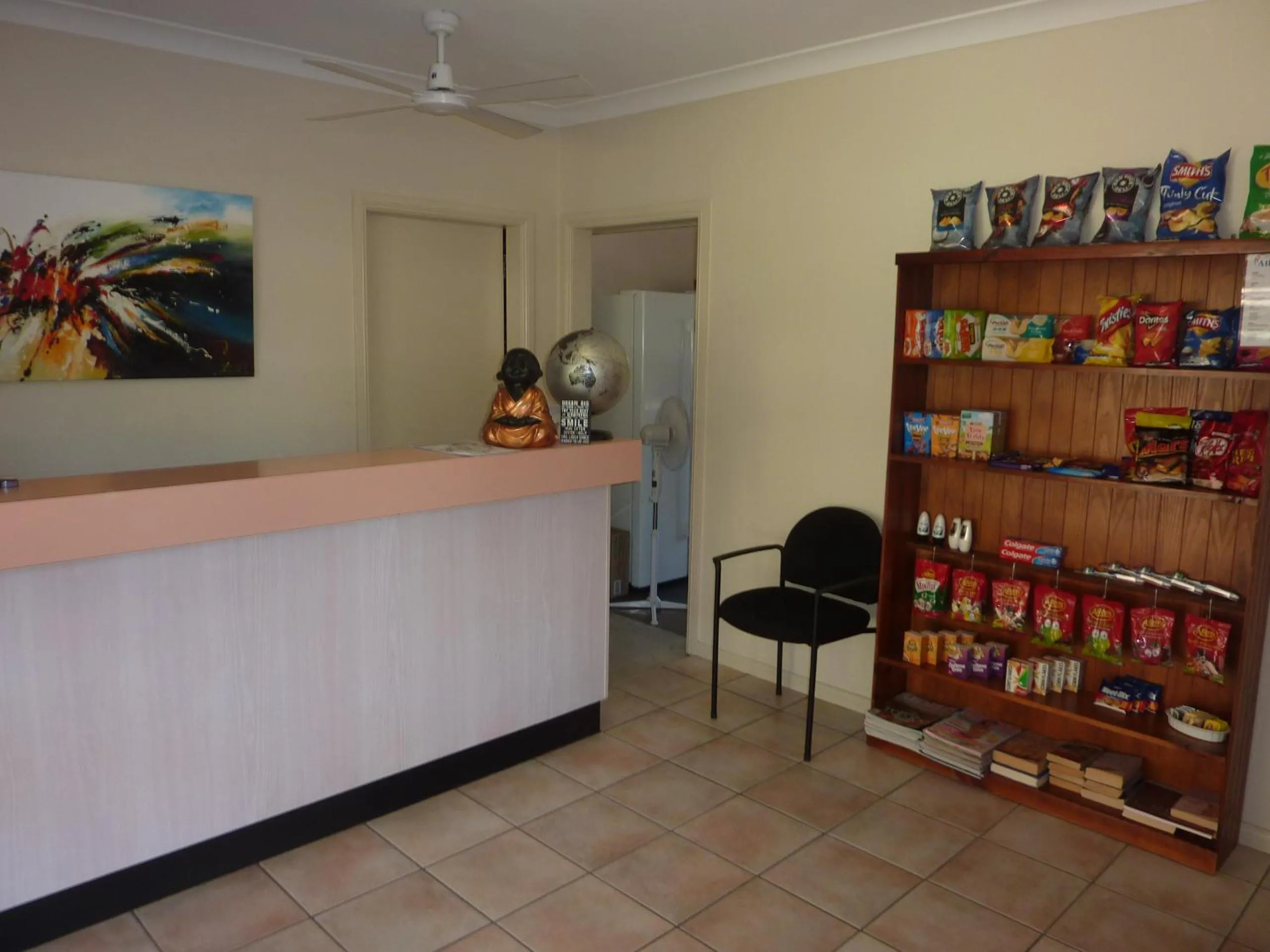 Lobby or reception in Atlas Motel