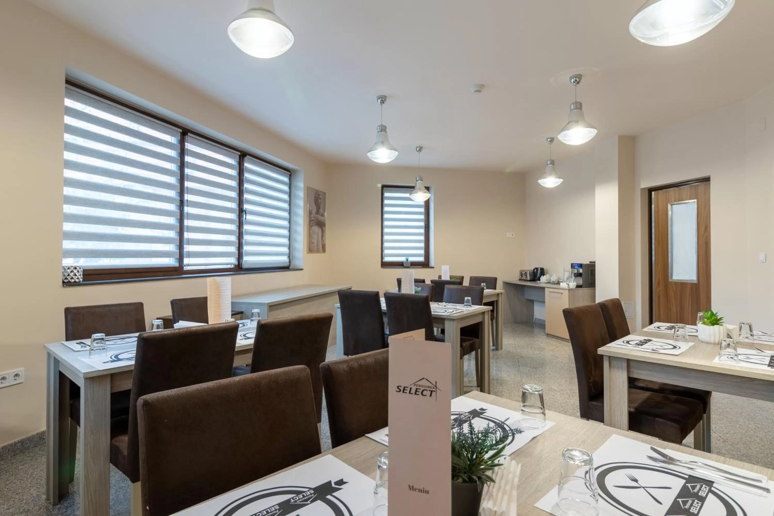 Dining area in Pensiunea Select Central