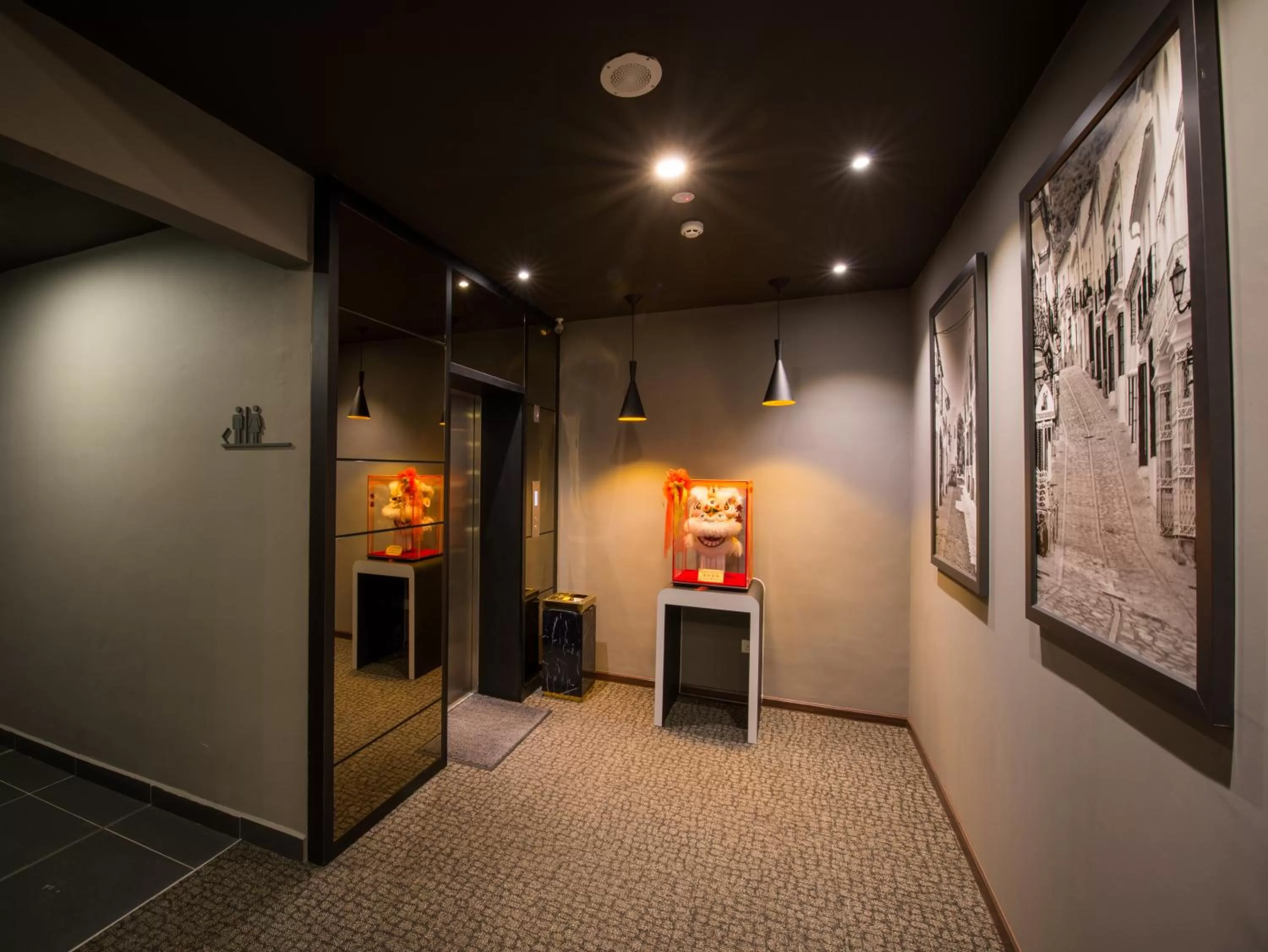 Floor plan in Asiatic Hotel