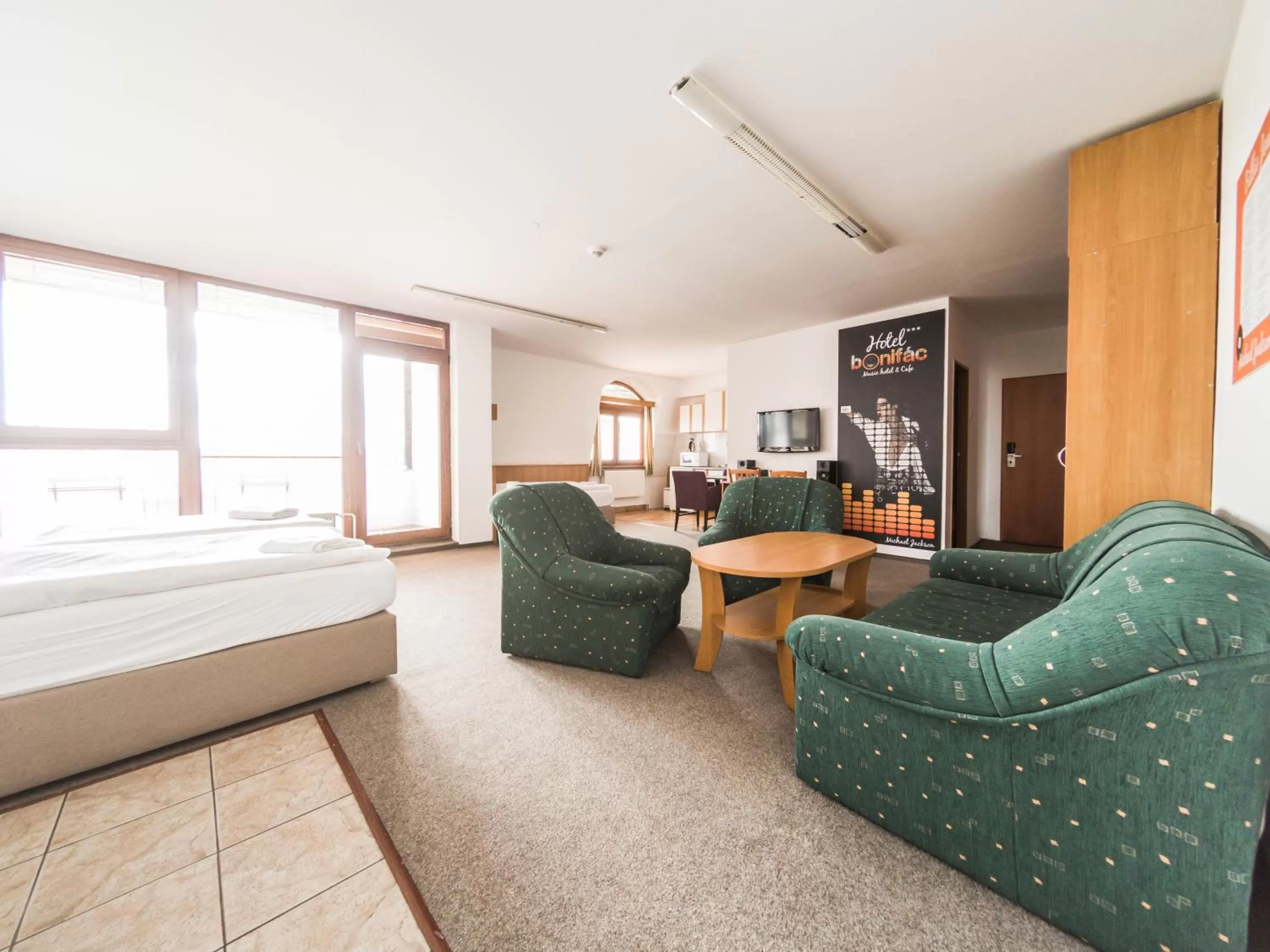 Living room in Penzion Atlas