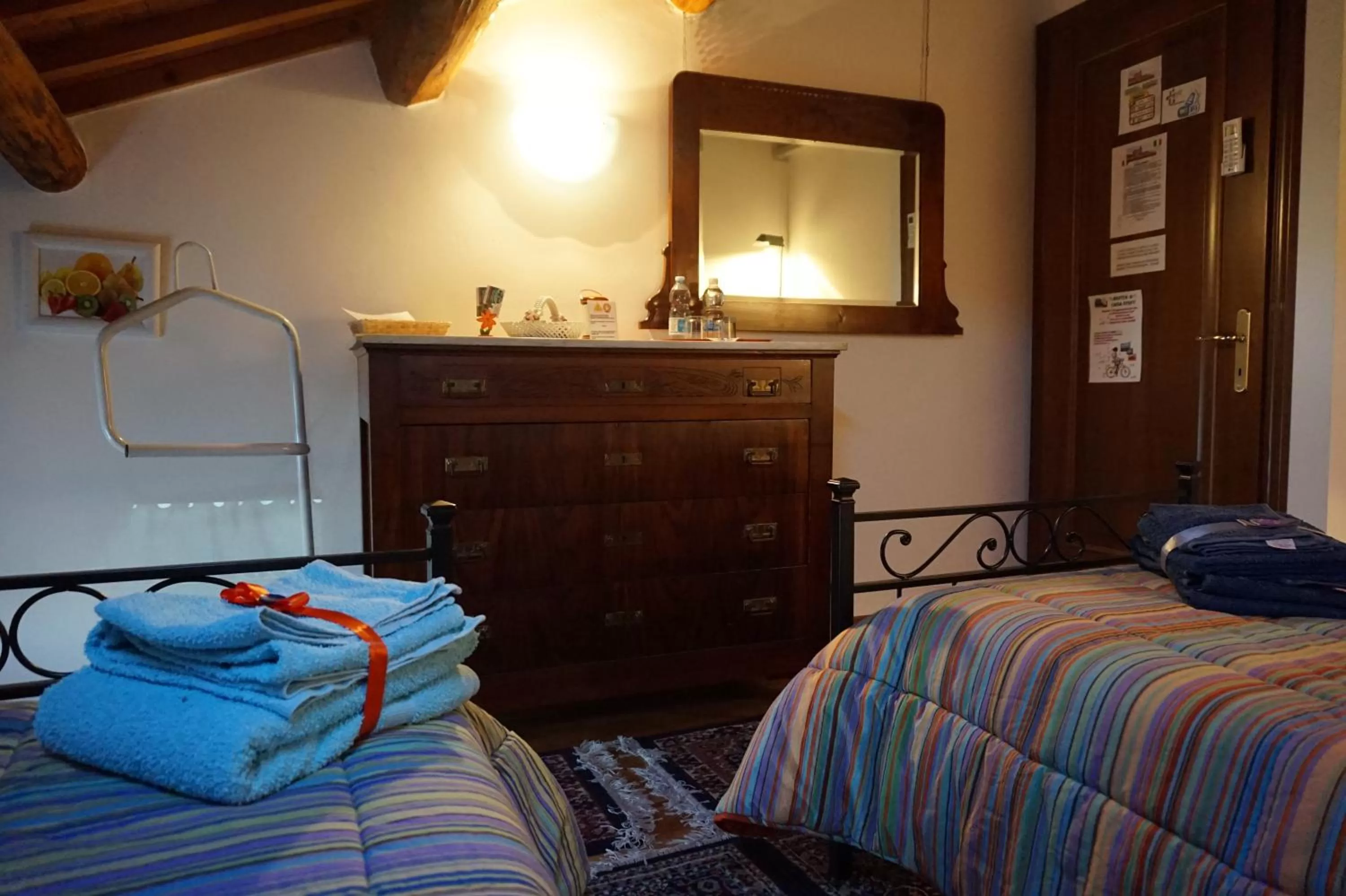 Bedroom, Bed in Casa Stefy