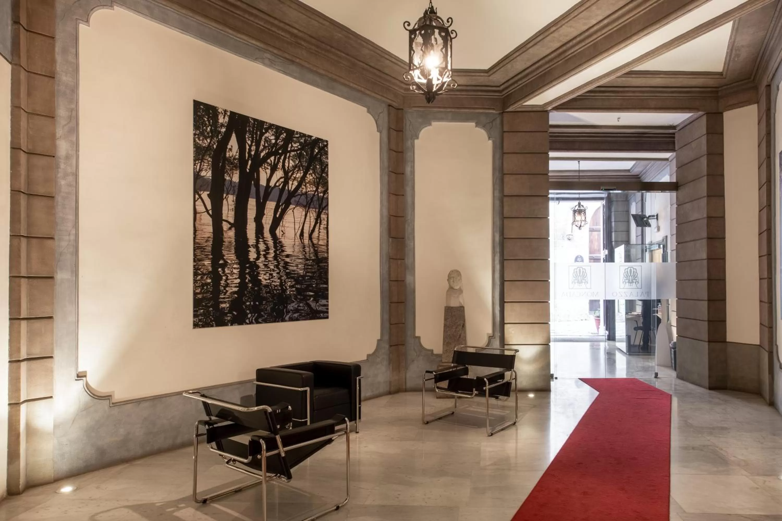 Facade/entrance in Moncada Suites & Apartments