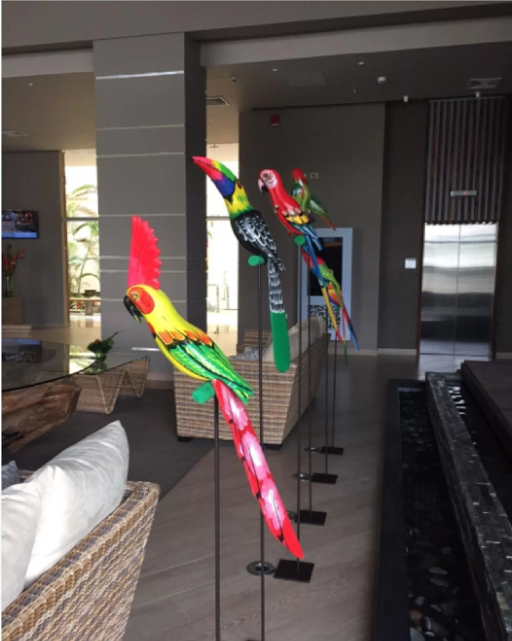 Decorative detail in GHL Hotel Monteria