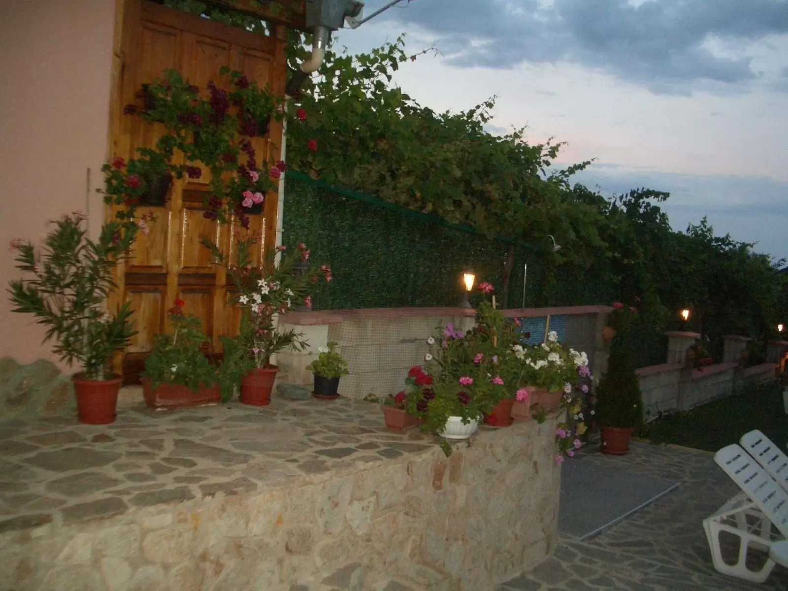 Garden in Hotel Poseidon
