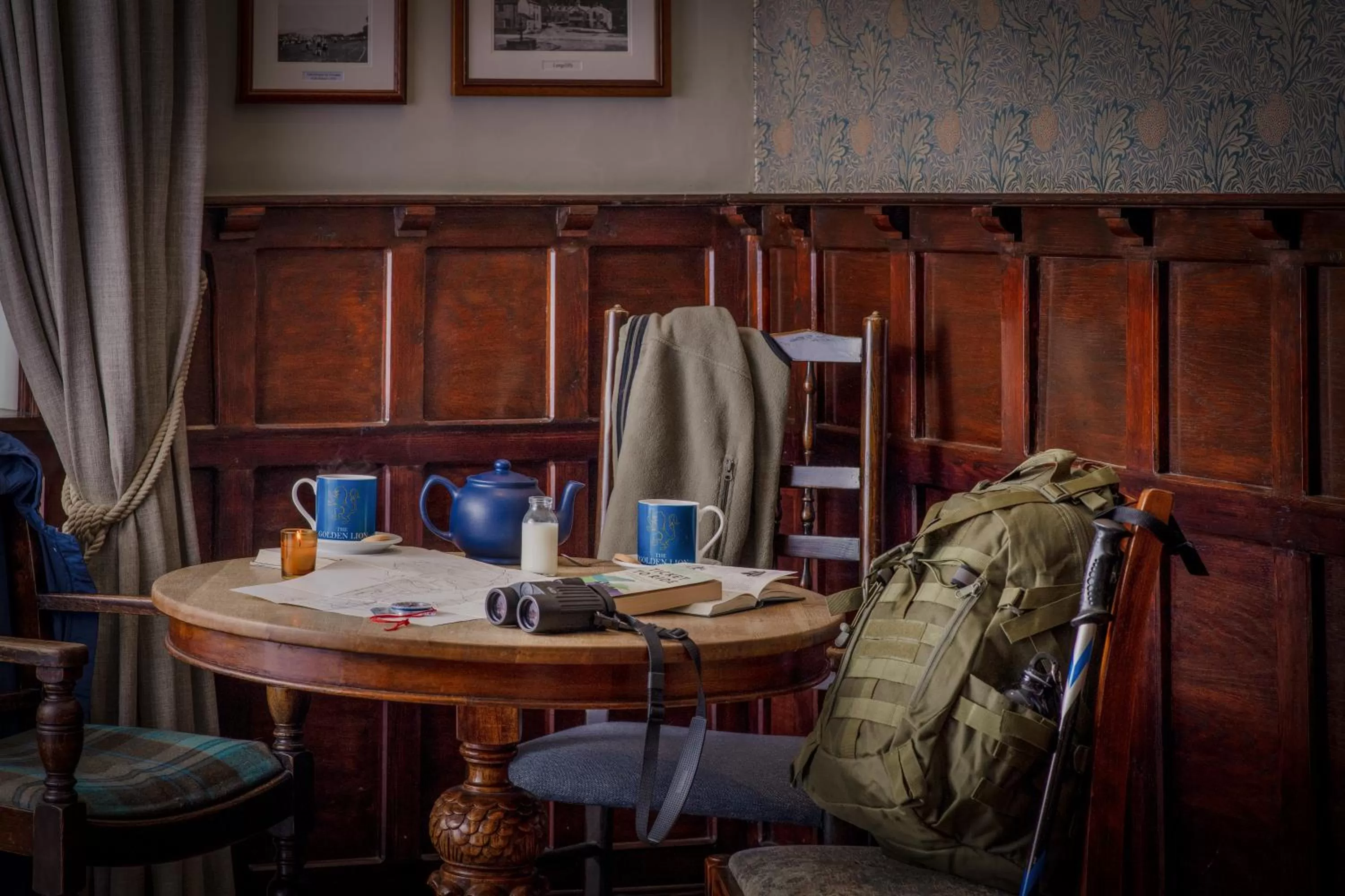 Lounge or bar in The Golden Lion at Settle