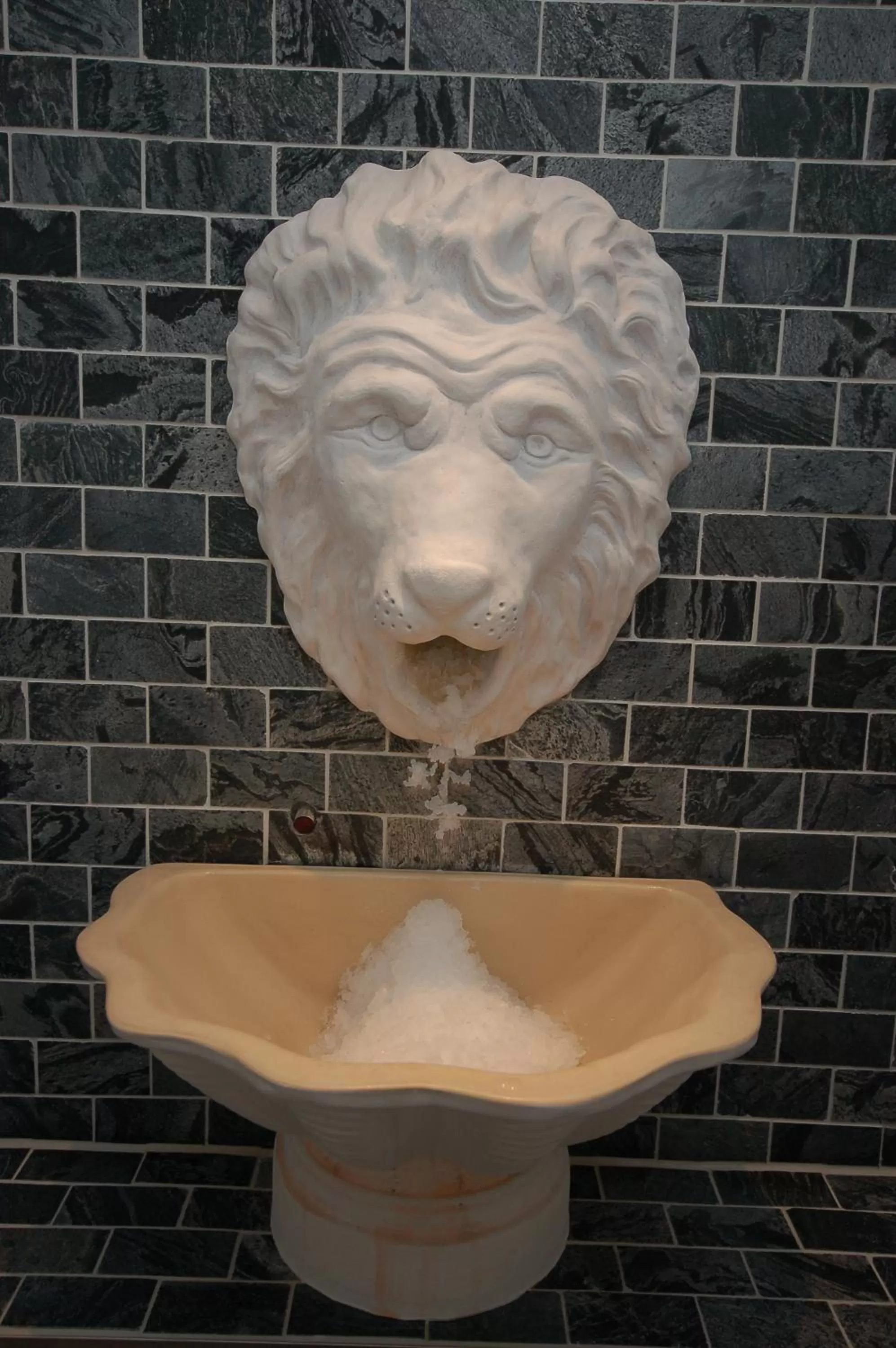 Decorative detail, Bathroom in Ferienhotel Haus Becker