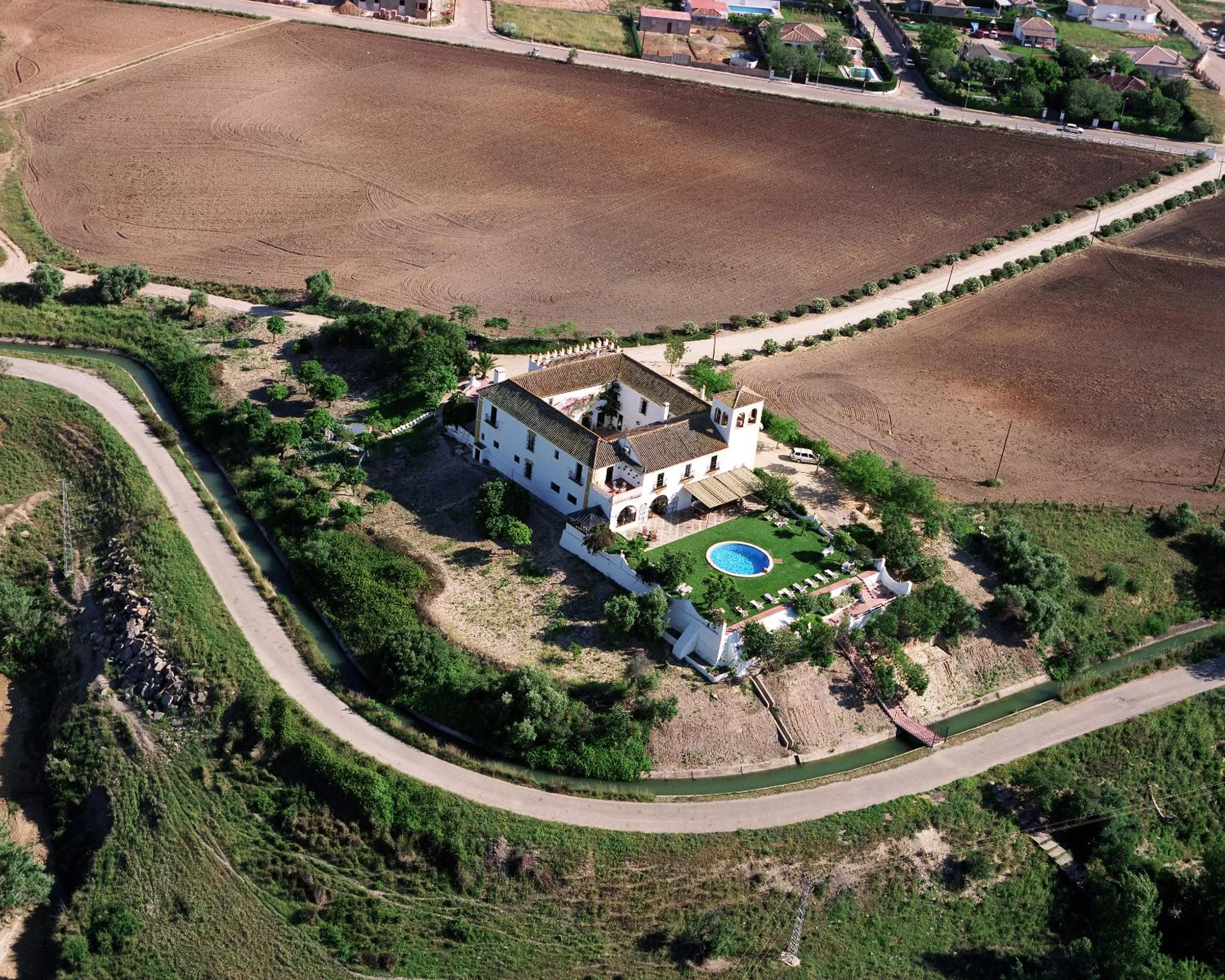Bird's eye view in Hacienda El Santiscal