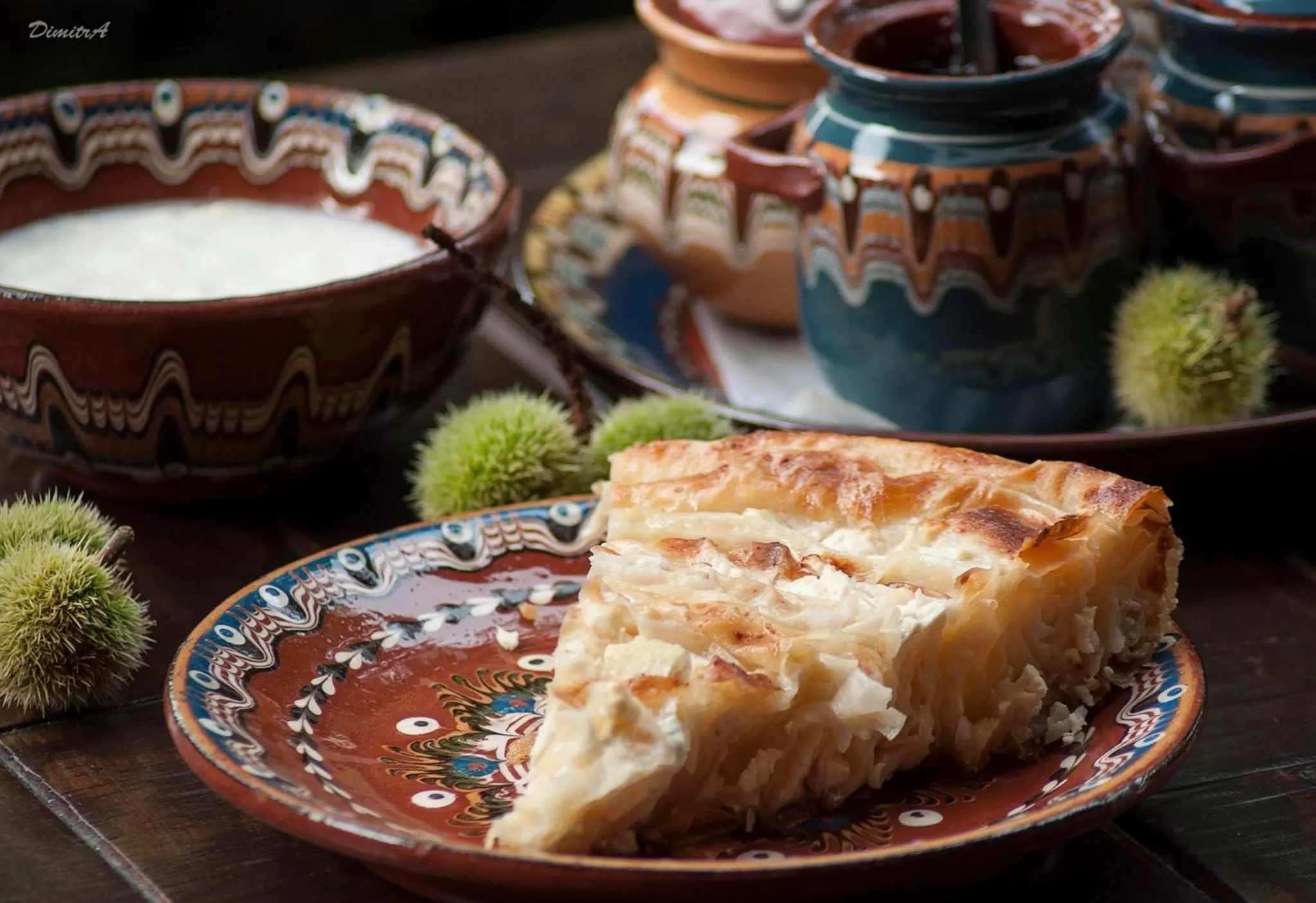 Breakfast in Djudjeva Kyshta Hotel