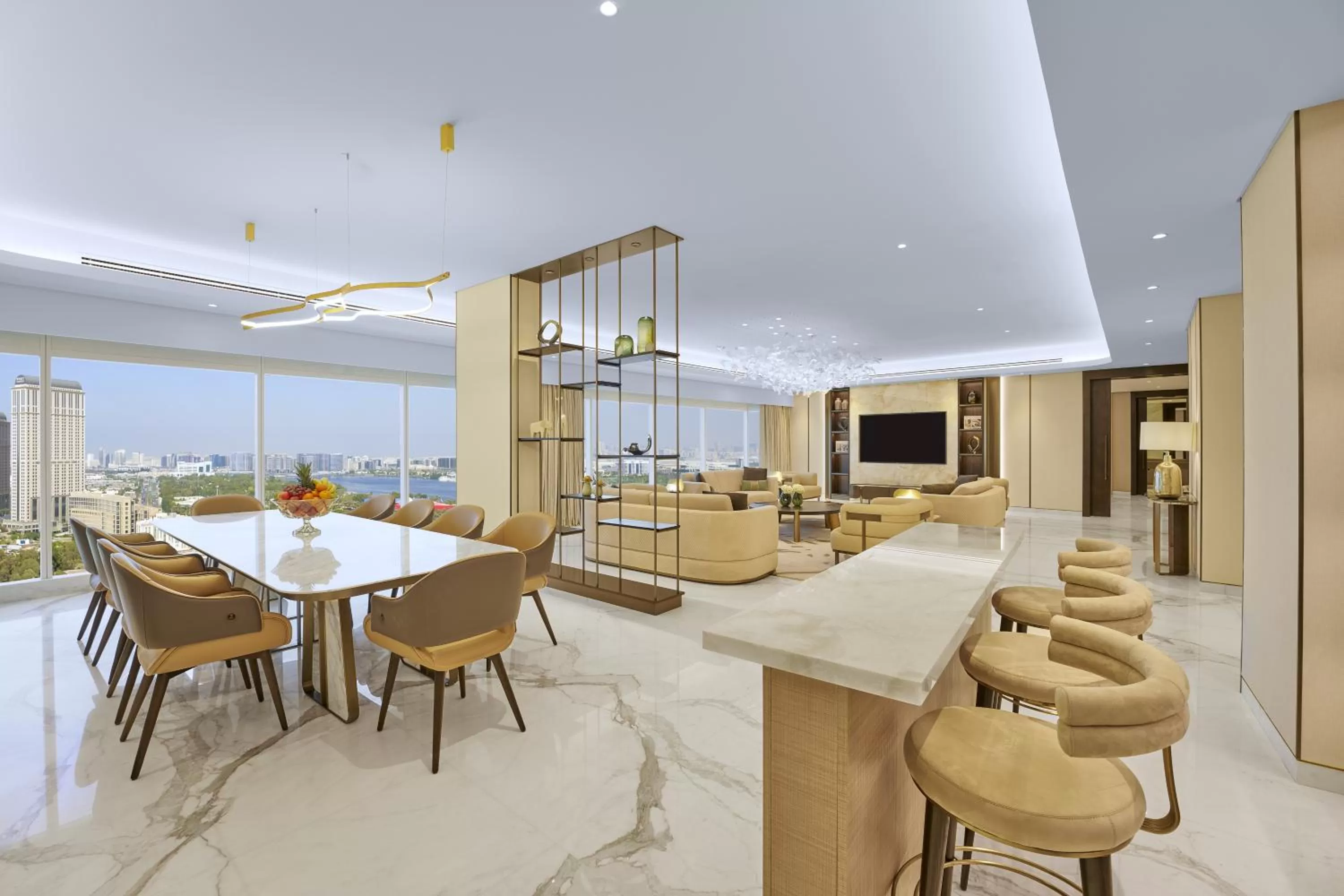 Living room in Grand Hyatt Dubai